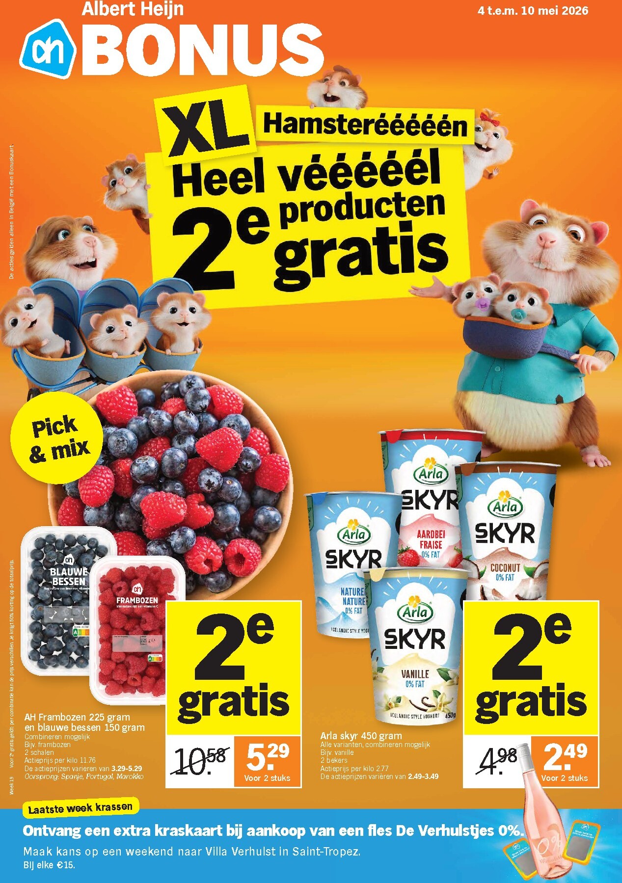 Albert Heijn folder voor volgende week van maandag 04/05/2026 tot zondag 10/05/2026