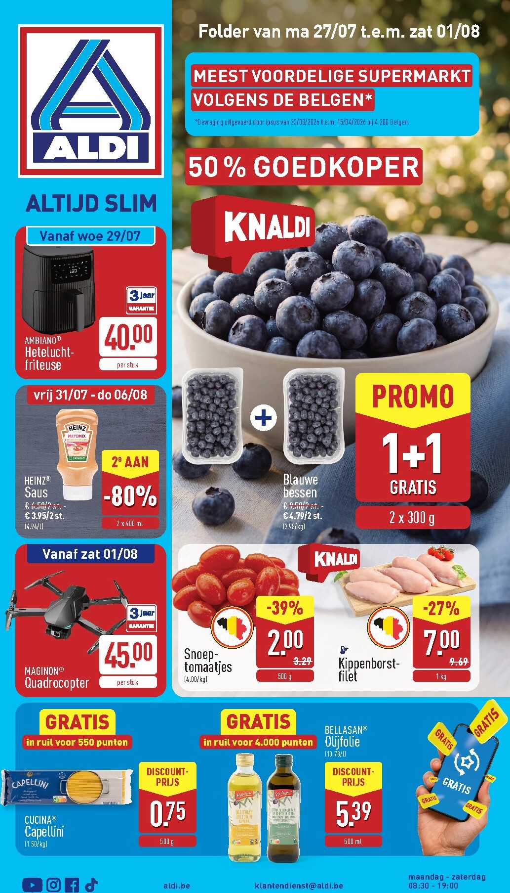 ALDI-folder van volgende week folder voor volgende week van maandag 27/07/2026 tot zaterdag 01/08/2026