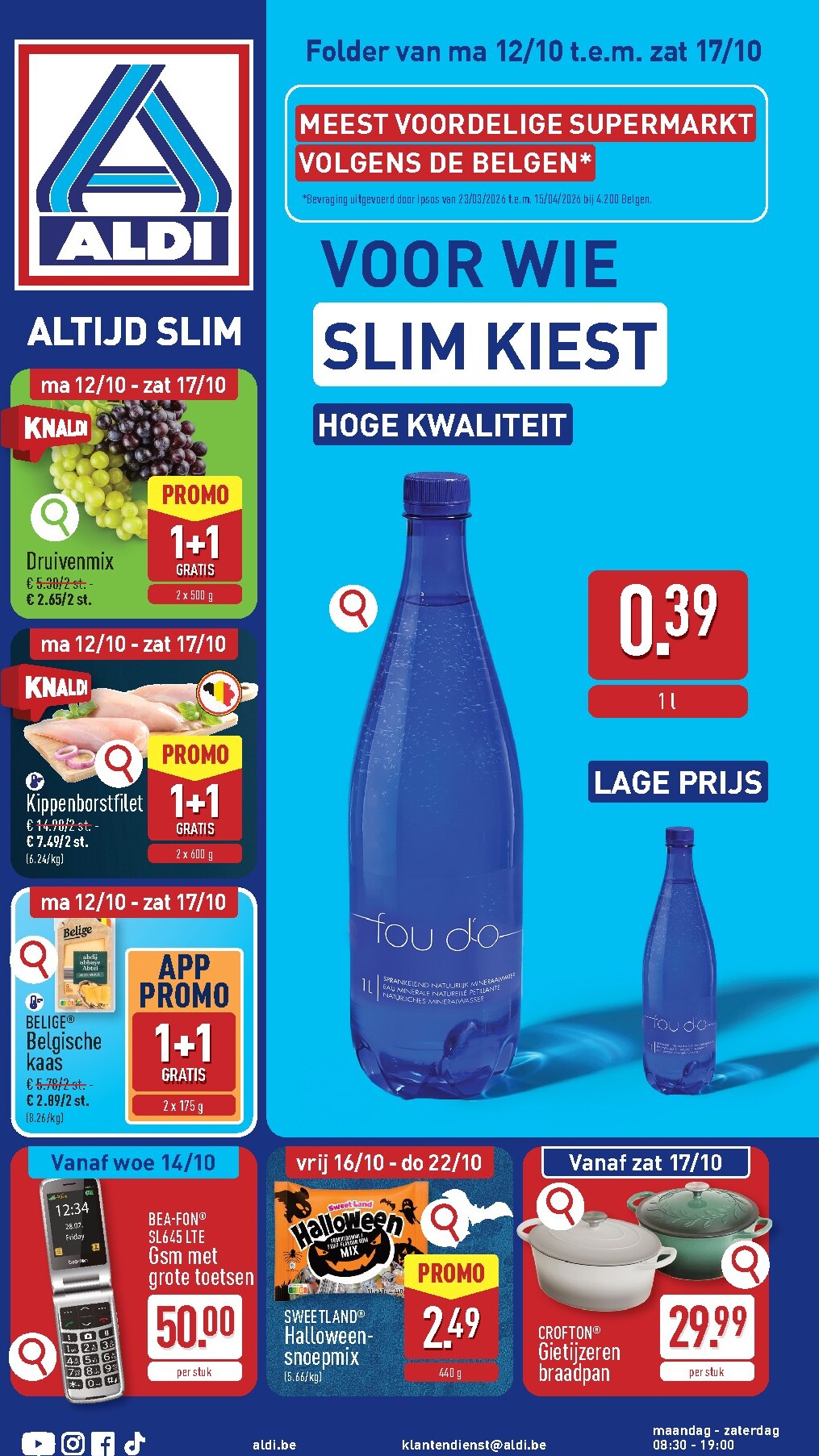 ALDI folder voor volgende week van maandag 12/10/2026 tot zaterdag 17/10/2026