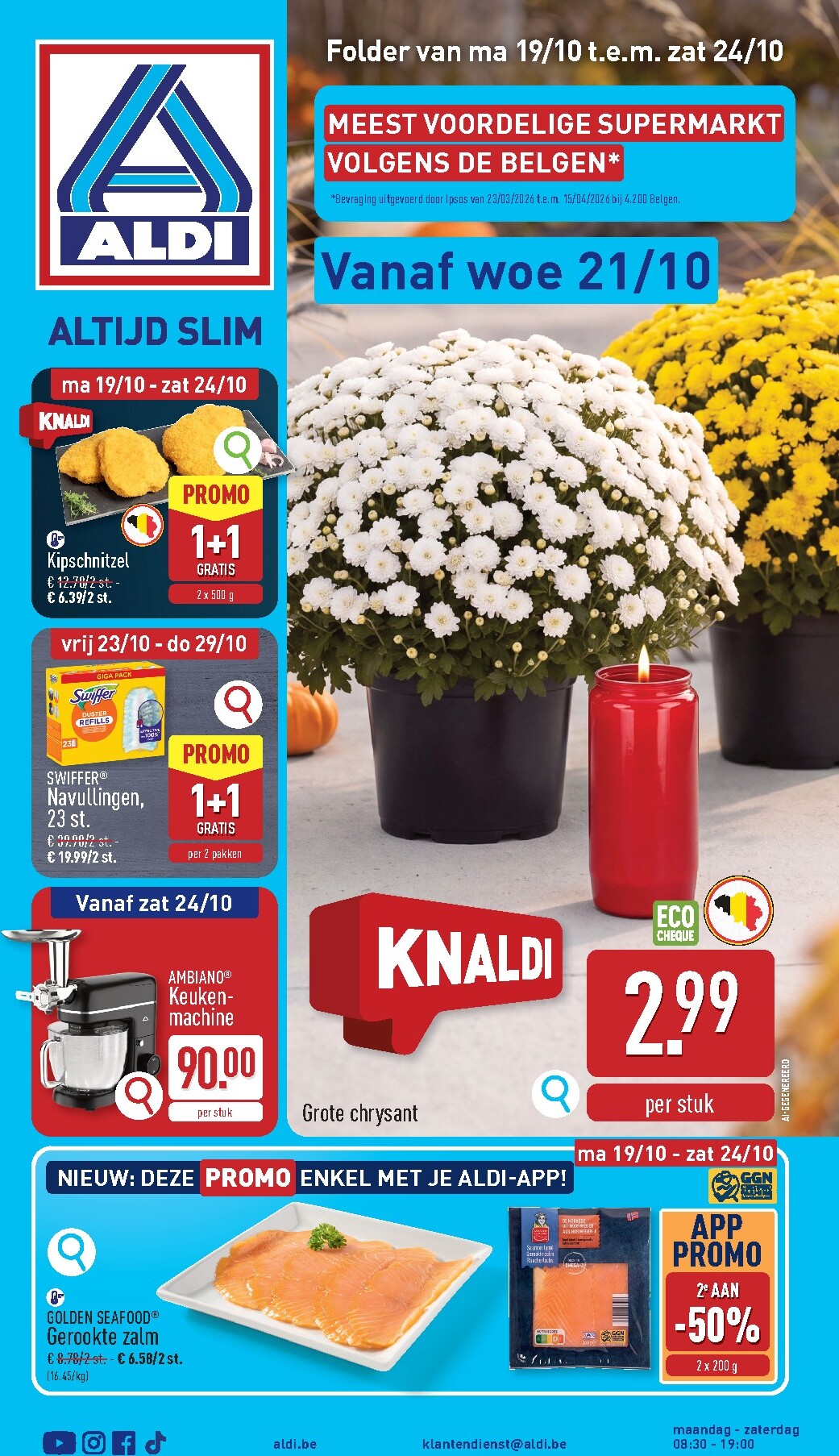 ALDI folder voor volgende week van maandag 19/10/2026 tot zaterdag 24/10/2026