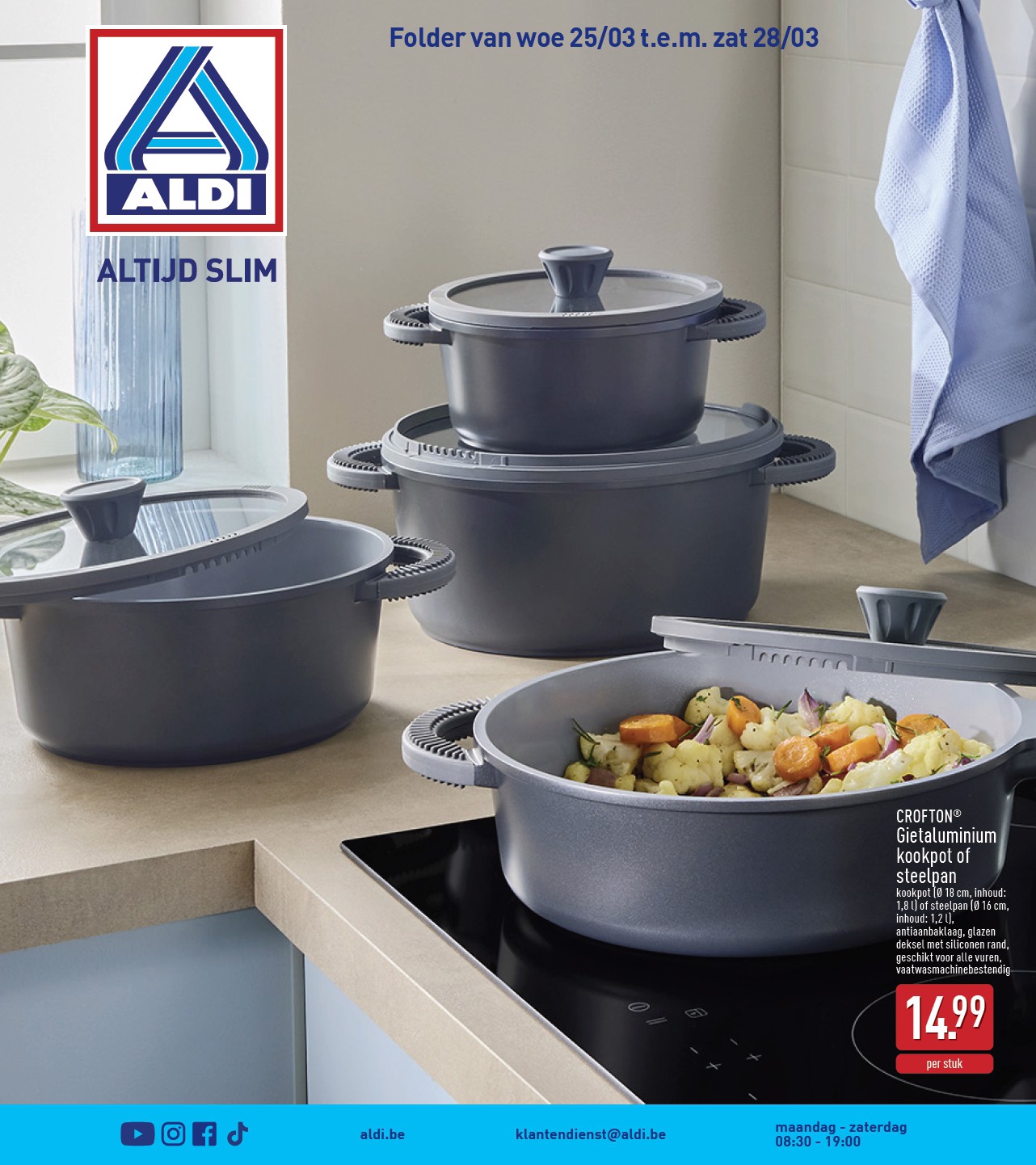 De ALDI - Themaspecial keukendeals folder geldig vanaf 25/03/2026 t/m 28/03/2026