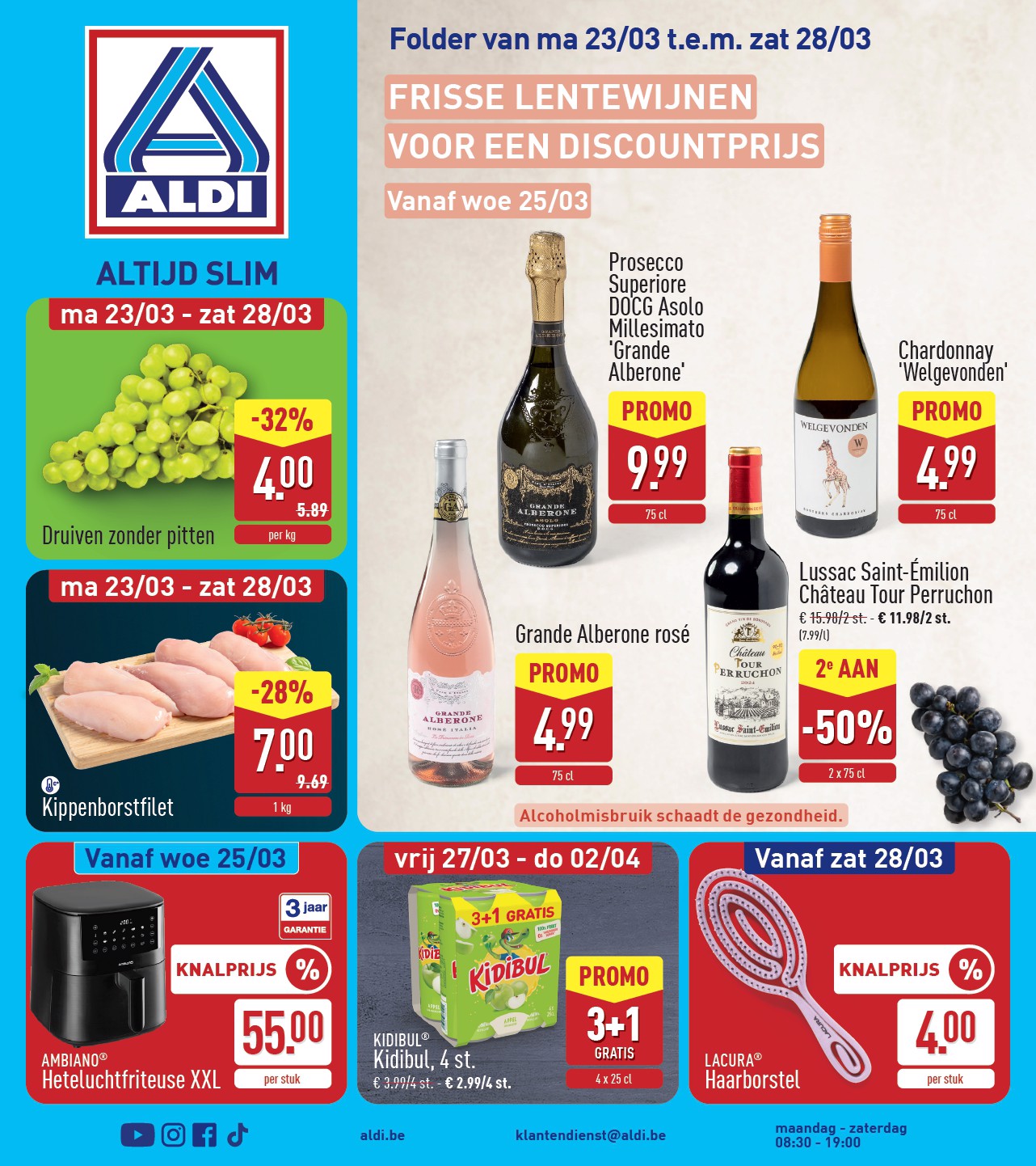 De ALDI folder geldig vanaf 23/03/2026 t/m 28/03/2026