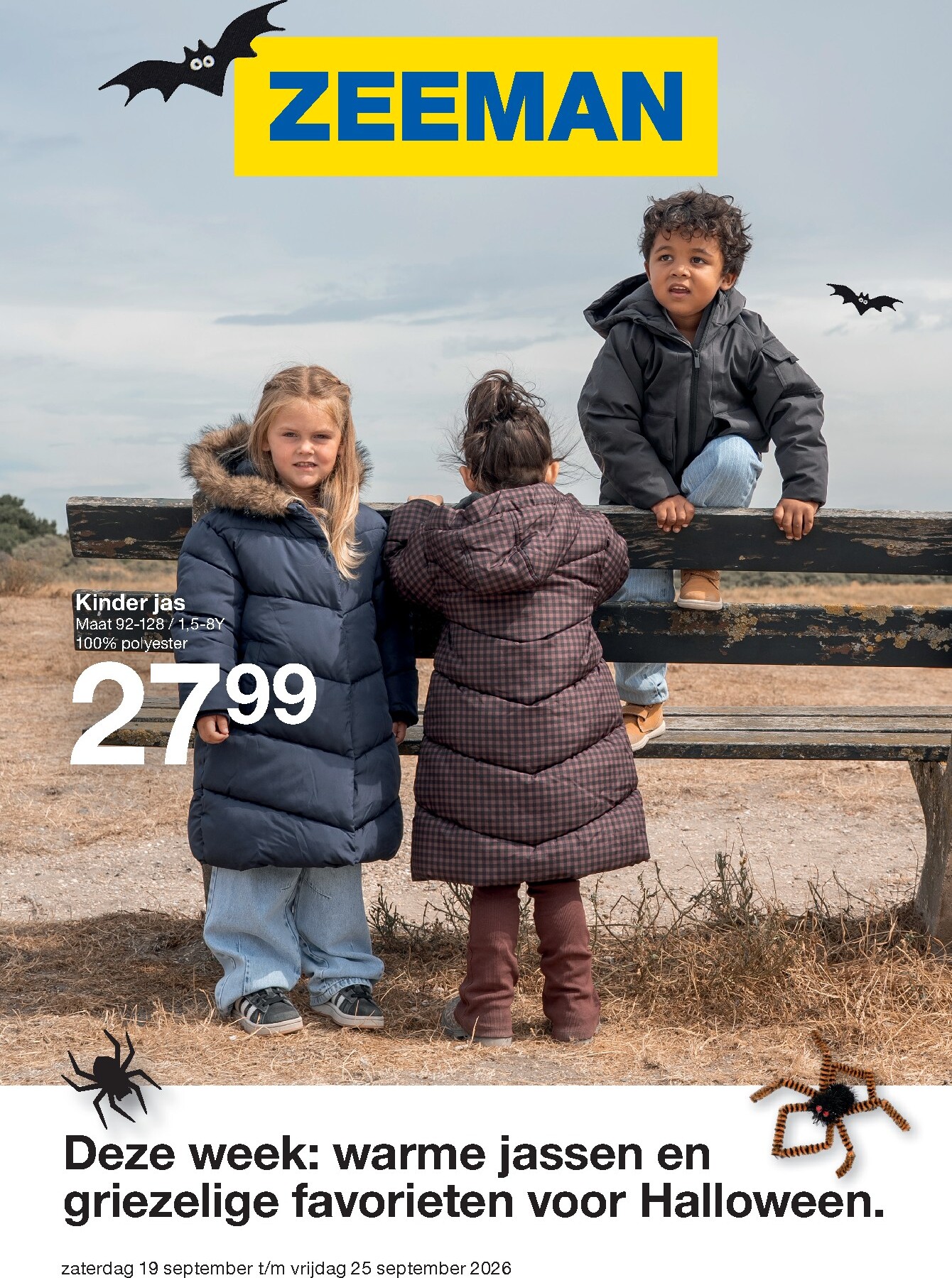 Huidige Zeeman folder geldig van zaterdag 19/09/2026 tot vrijdag 25/09/2026