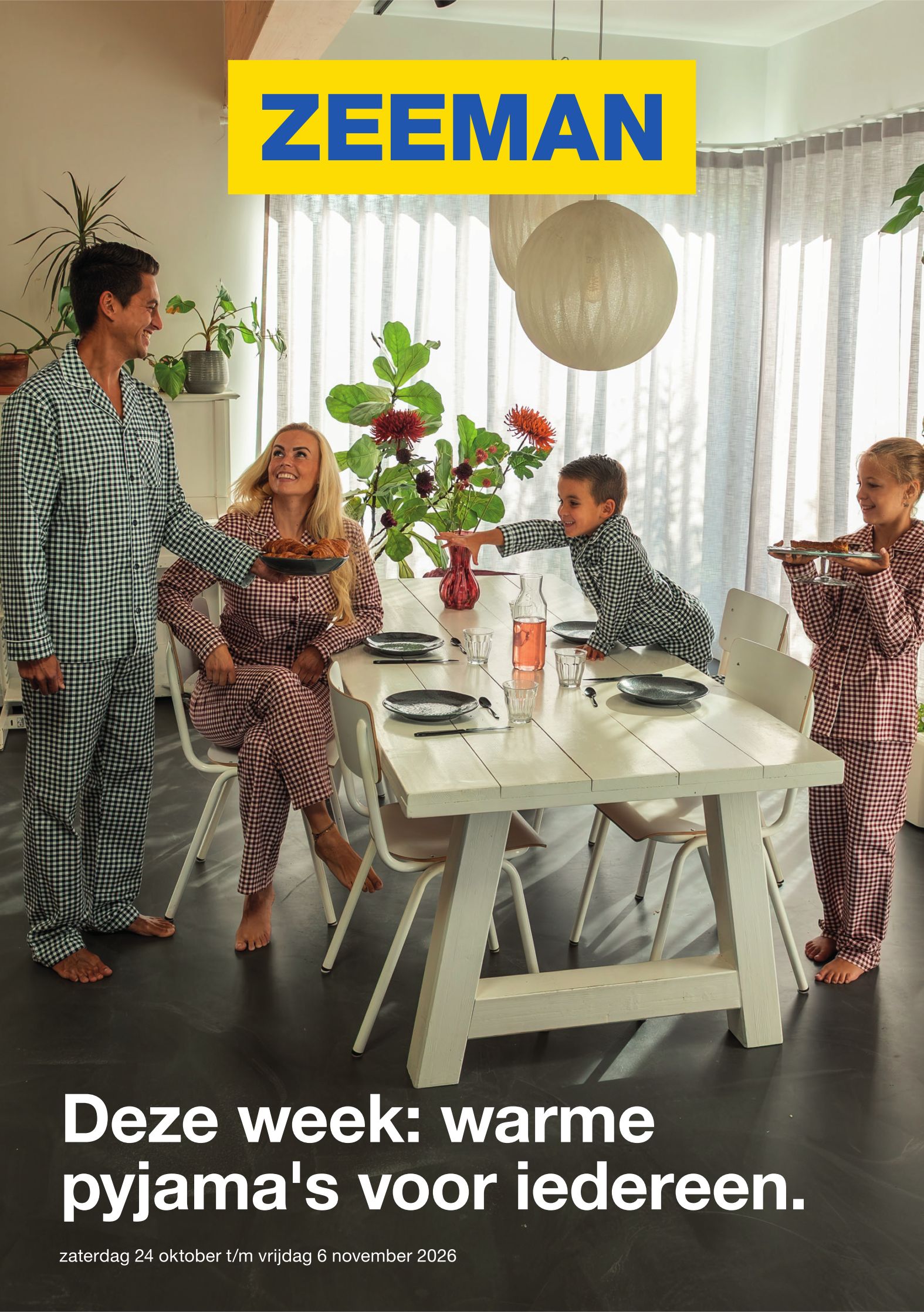 Zeeman folder voor volgende week van zaterdag 24/10/2026 tot vrijdag 06/11/2026