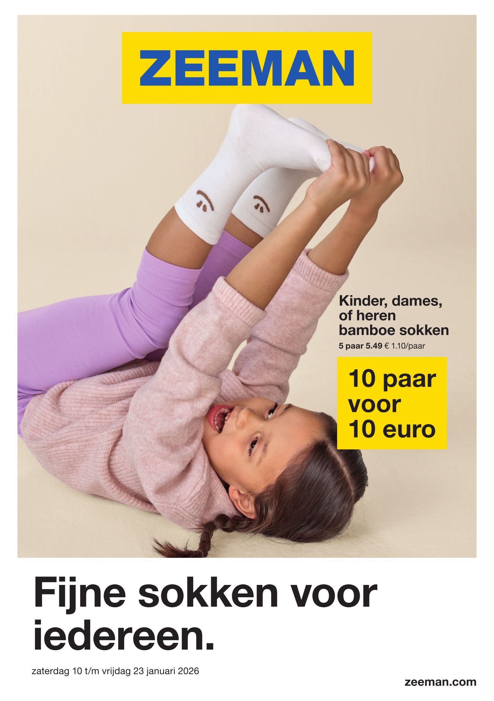 De Zeeman folder geldig vanaf 10/01 t/m 23/01