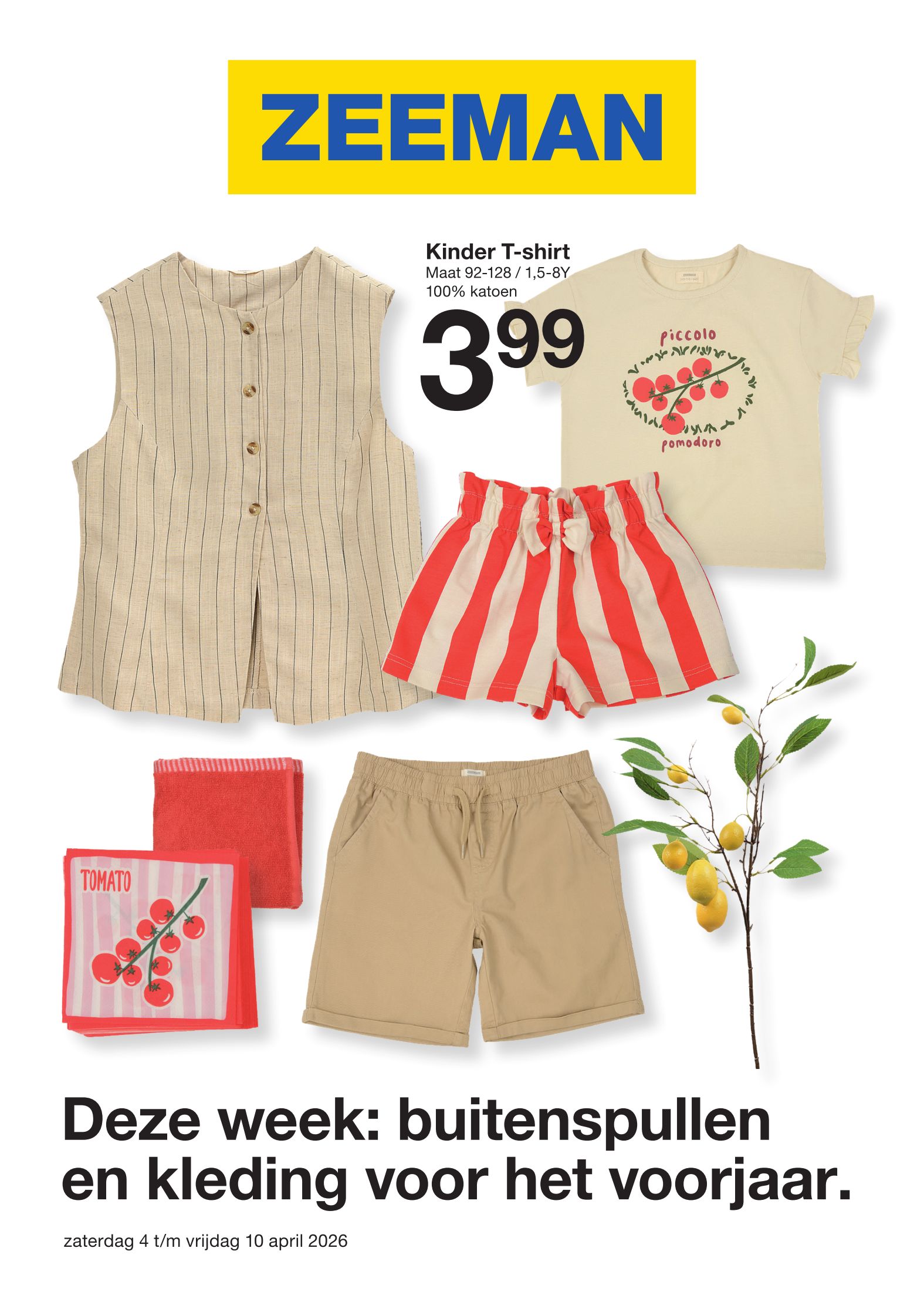 De Zeeman folder geldig vanaf 04/04/2026 t/m 10/04/2026
