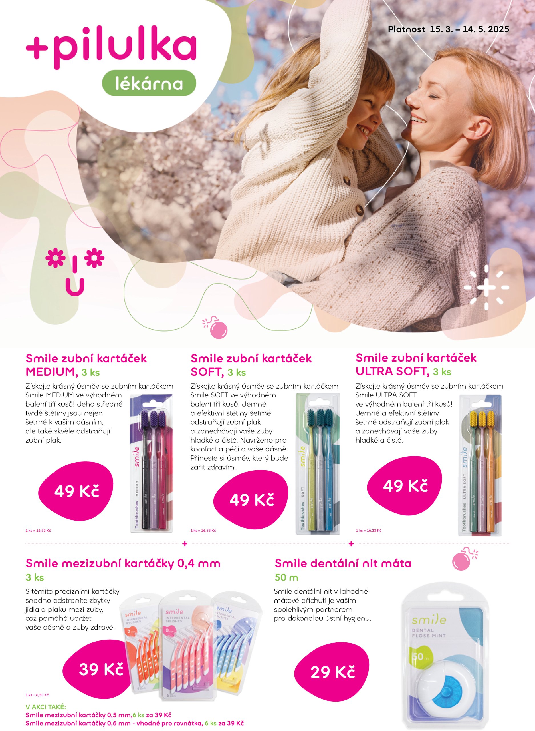 Leták Pilulka.cz od 15.03. do 14.05.
