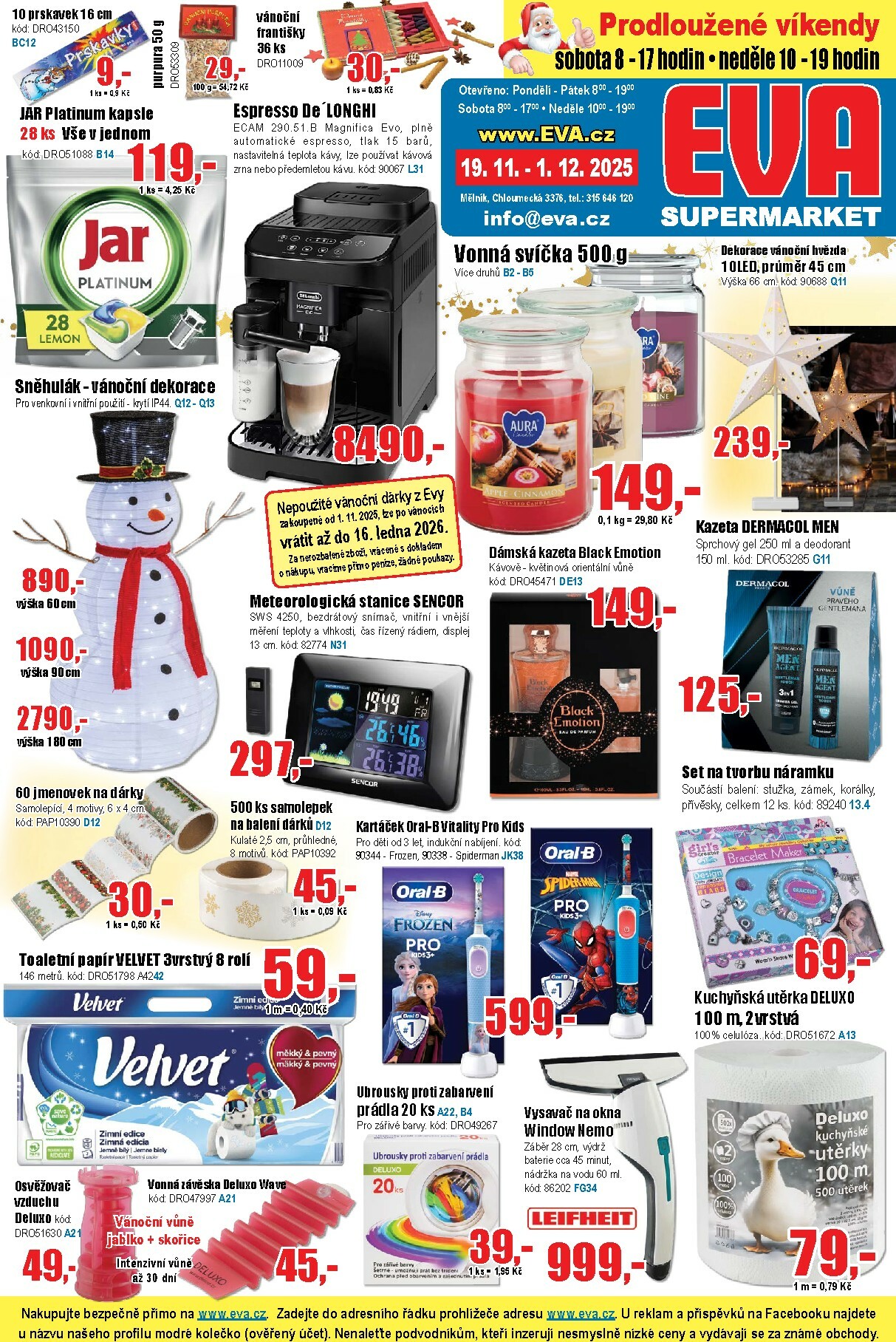 Aktuální leták EVA.cz od 19.11. do 01.12.