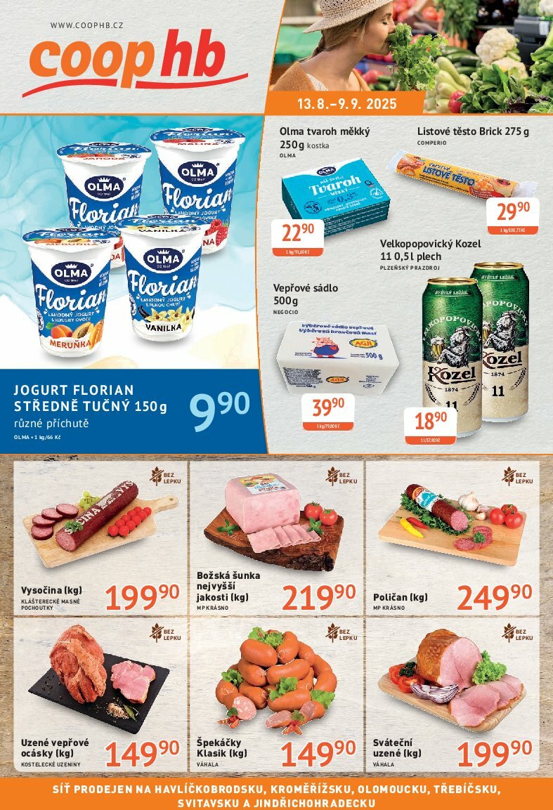 Leták Coop HB od 13.08. do 09.09.