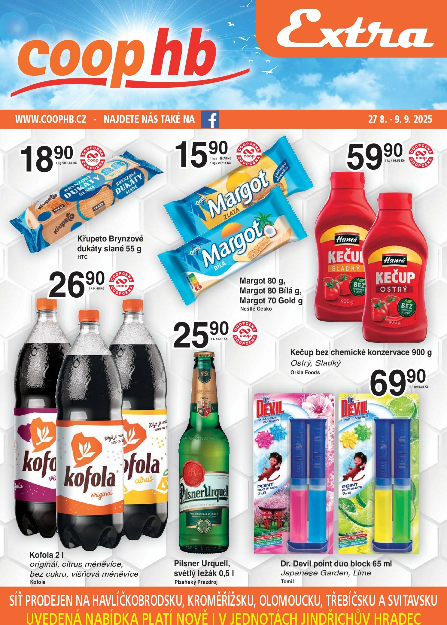 Leták Coop HB - Extra od 27.08. do 09.09.