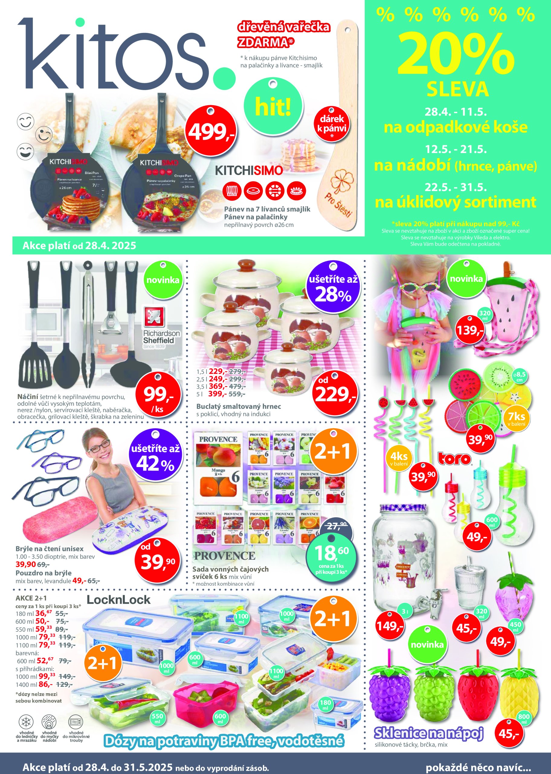 Leták Kitos od 28.04. do 31.05.