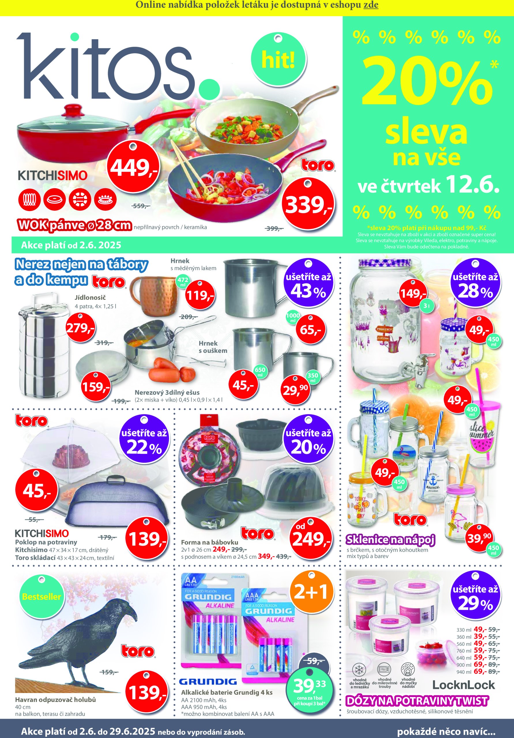 Leták Kitos od 02.06. do 29.06.