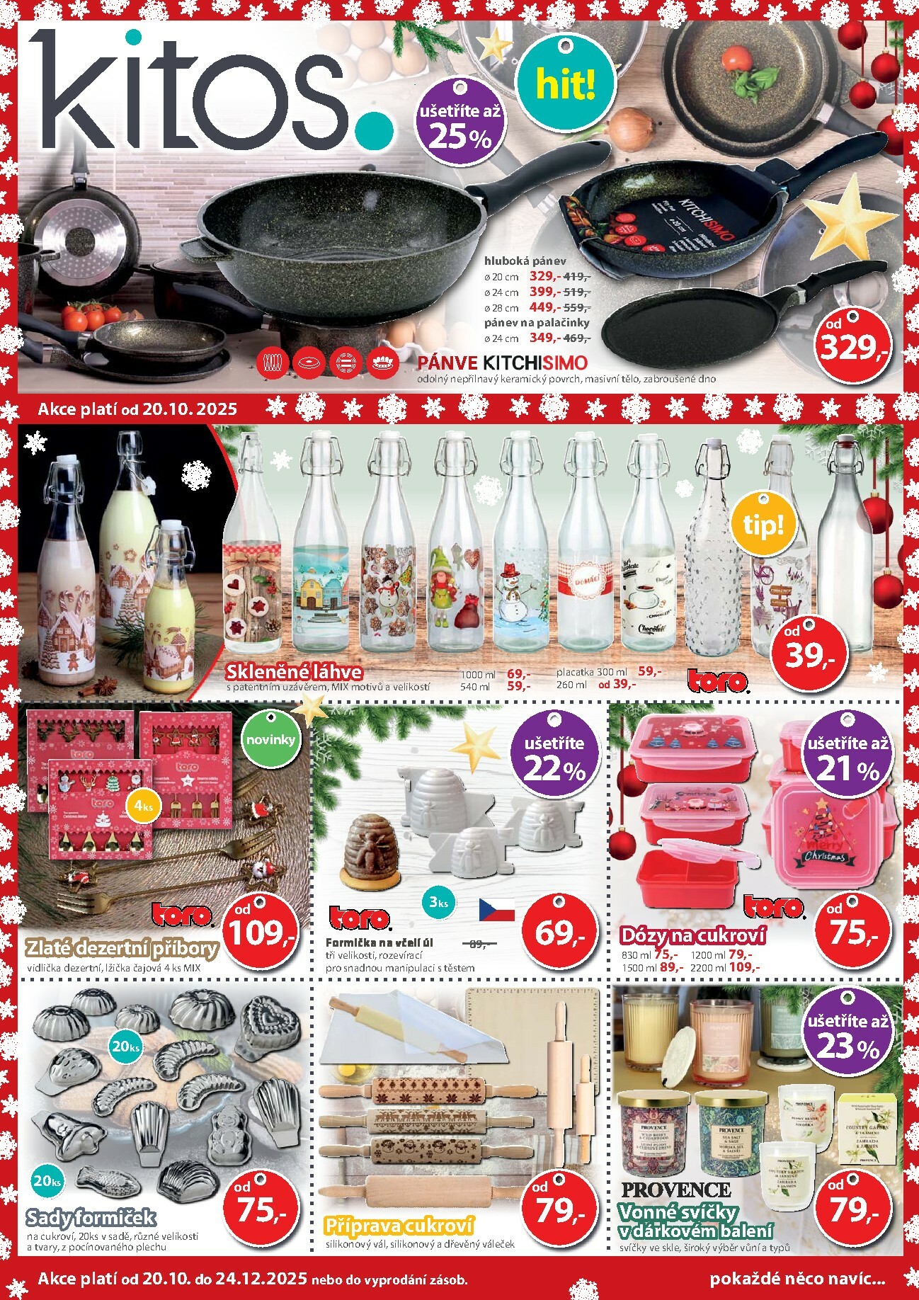 Aktuální leták Kitos - Vánoce od 20.10. do 24.12.