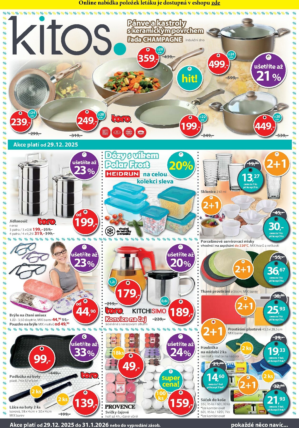 Aktuální leták Kitos od 29.12. do 31.01.