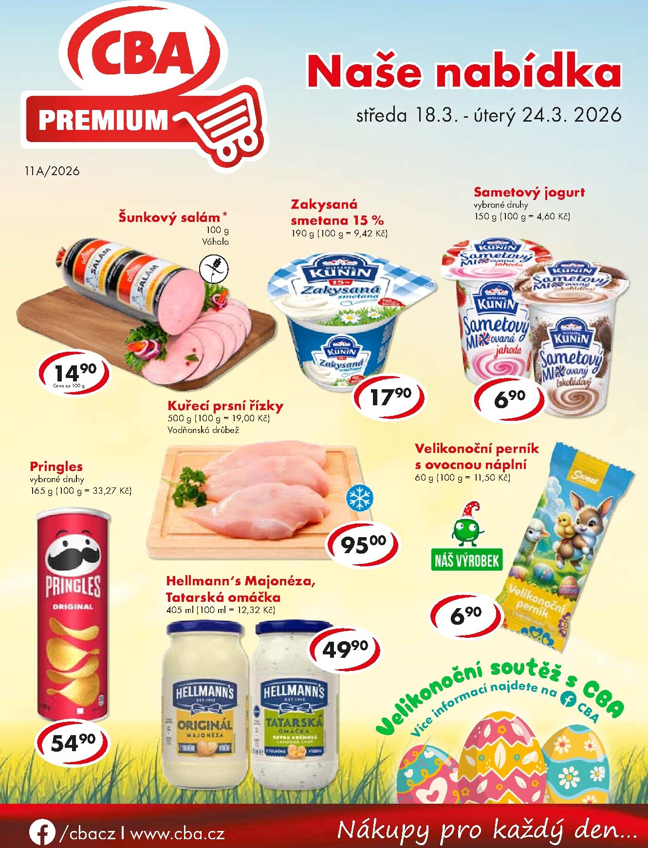 CBA Premium leták platný od středy 18.03.2026 do úterý 24.03.2026