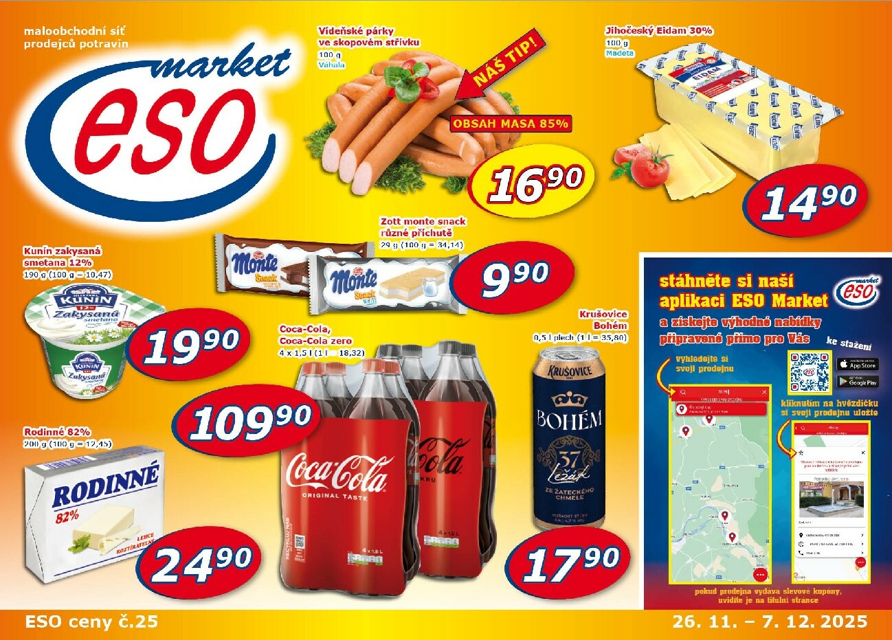 Aktuální leták ESO MARKET od 26.11. do 07.12.