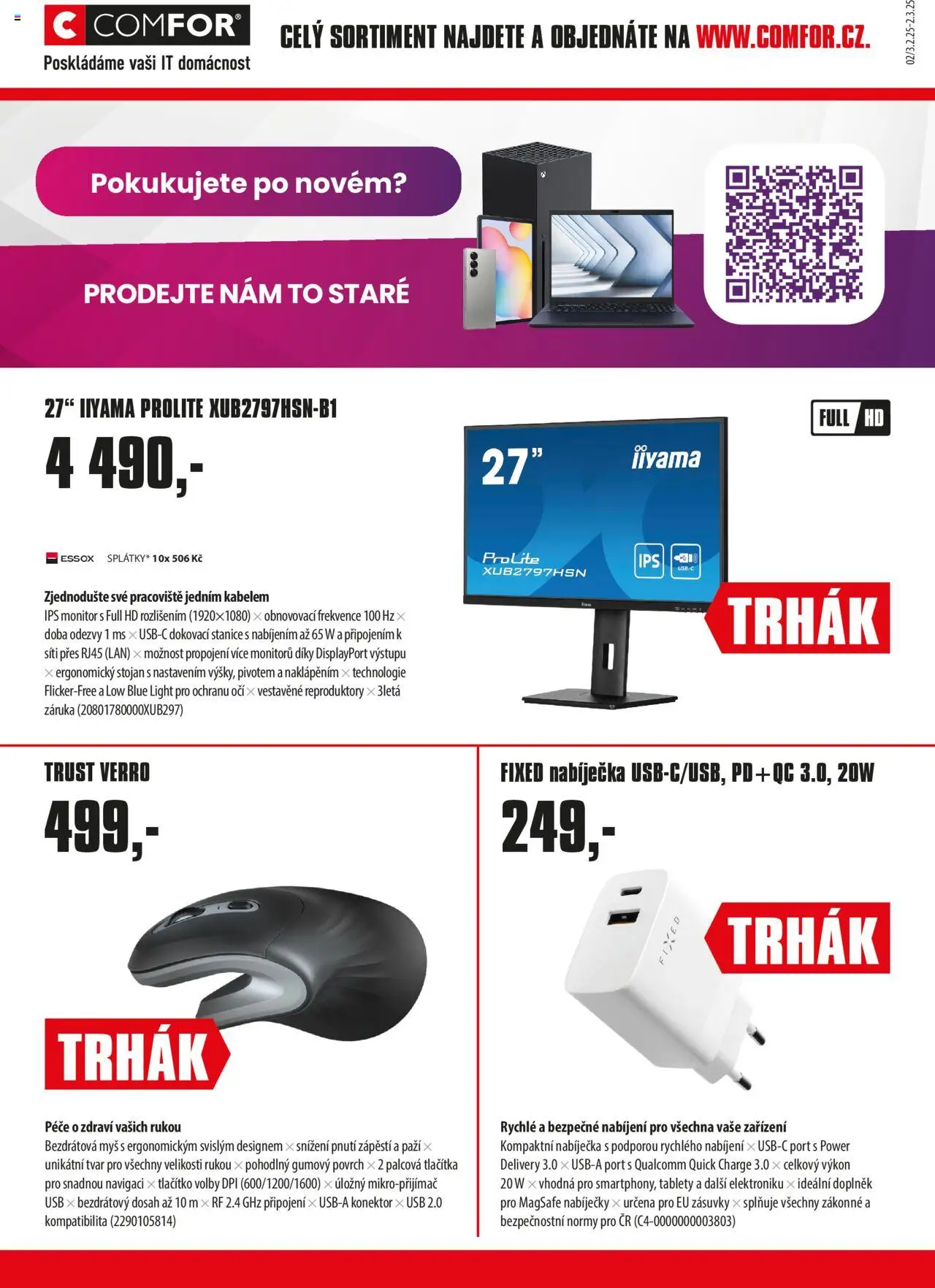 Comfor leták 03.02.2025 - 02.03.2025