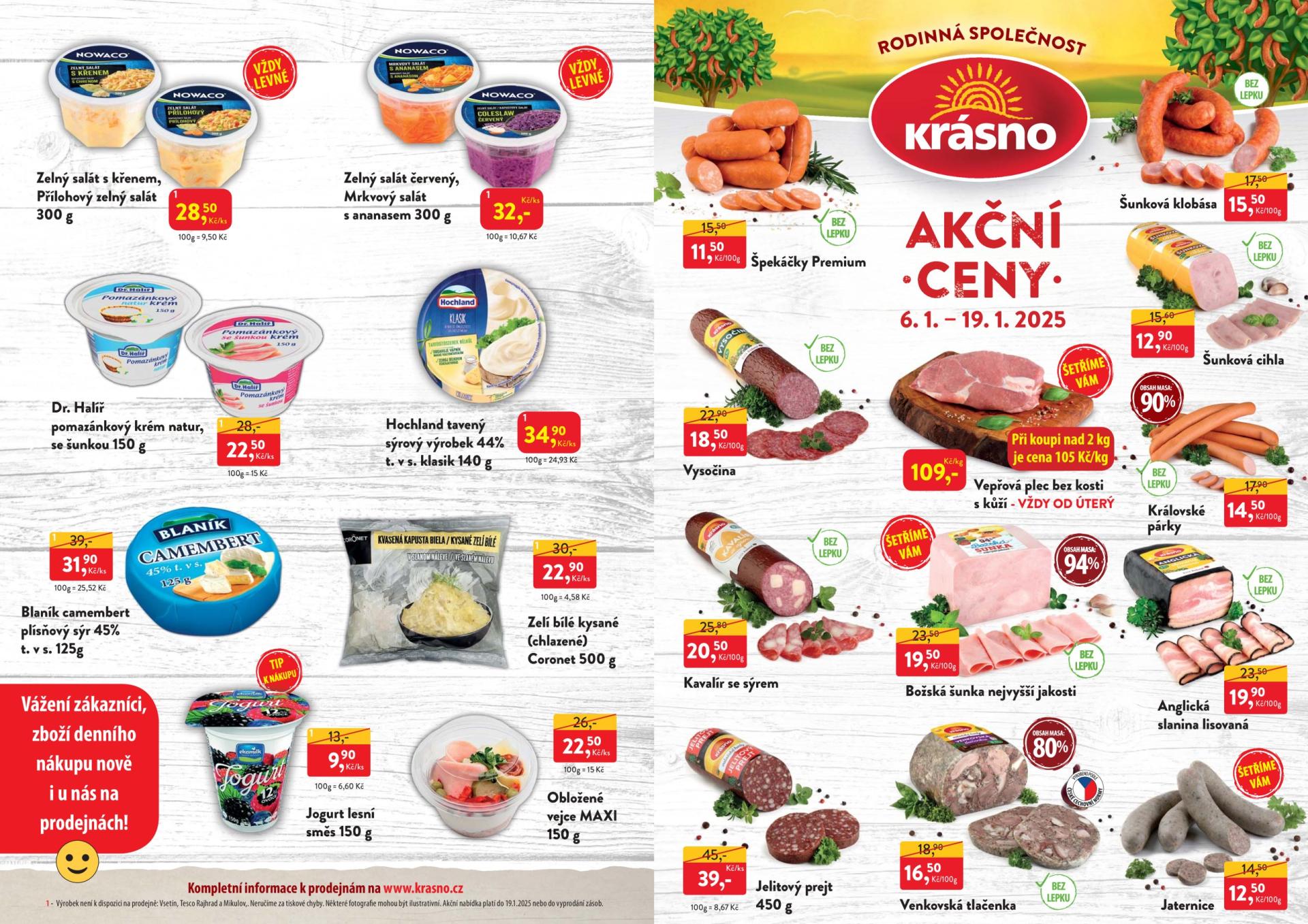 Leták MP Krásno od 06.01. do 19.01.