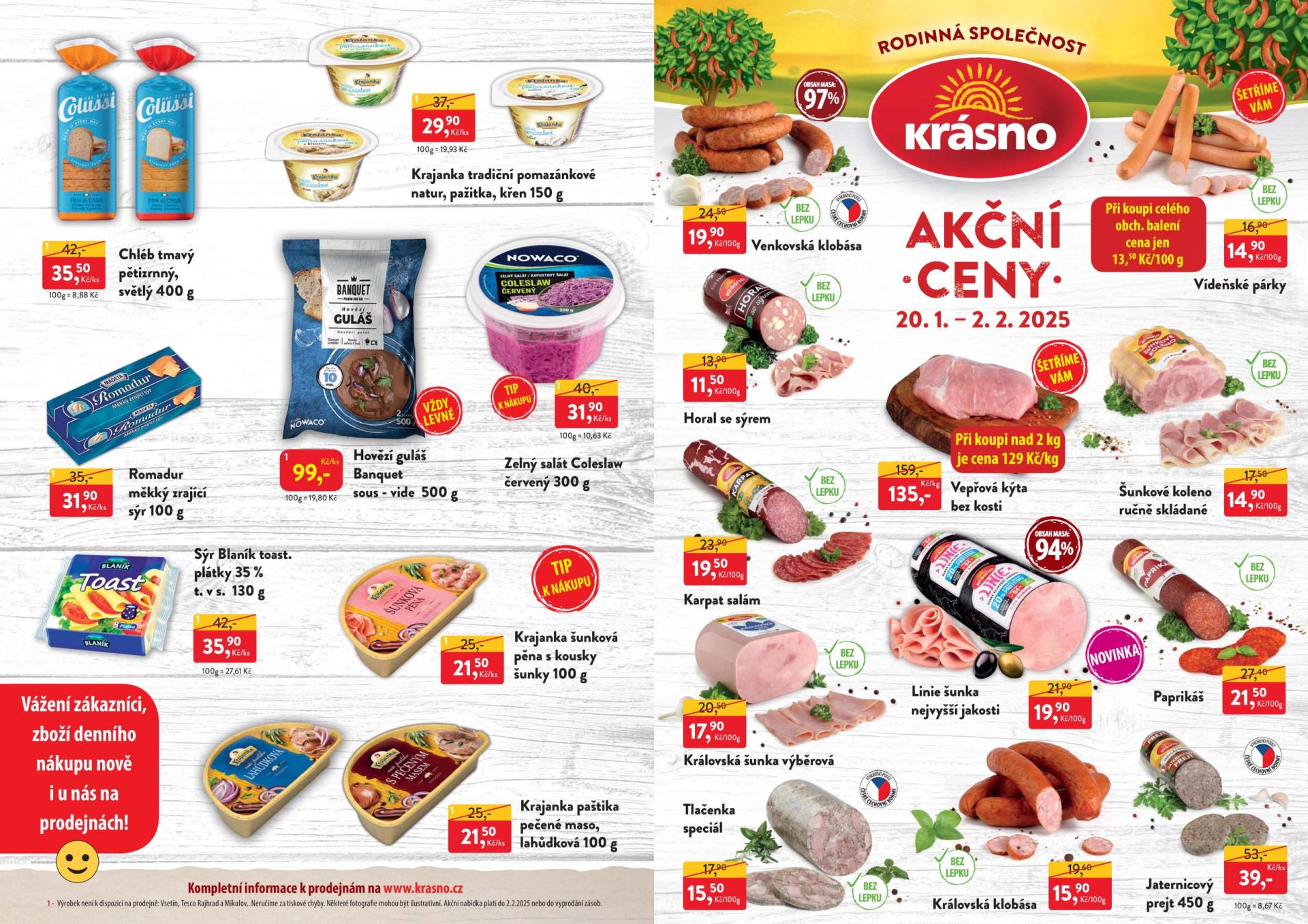 Leták MP Krásno od 20.01. do 02.02.