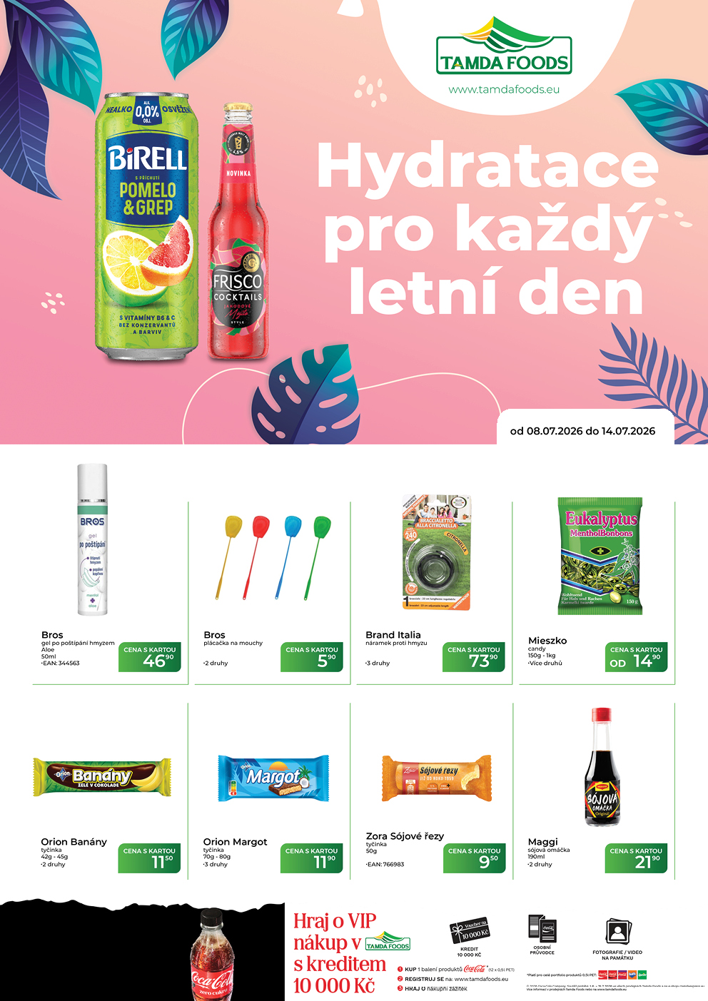 Budoucí Tamda Foods leták platný od středy 08.07.2026 do úterý 14.07.2026