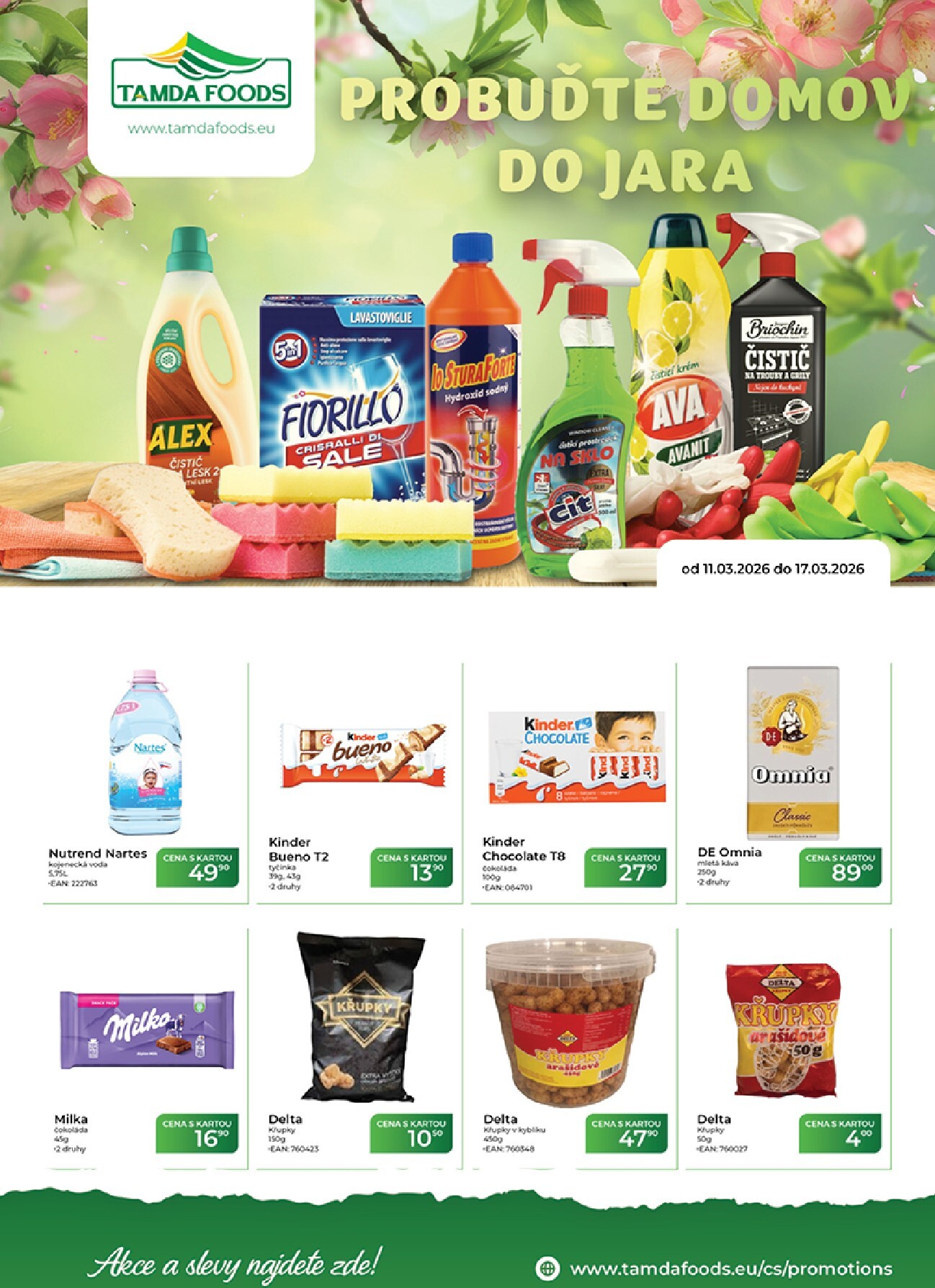 Tamda Foods leták platný od středy 11.03.2026 do úterý 17.03.2026