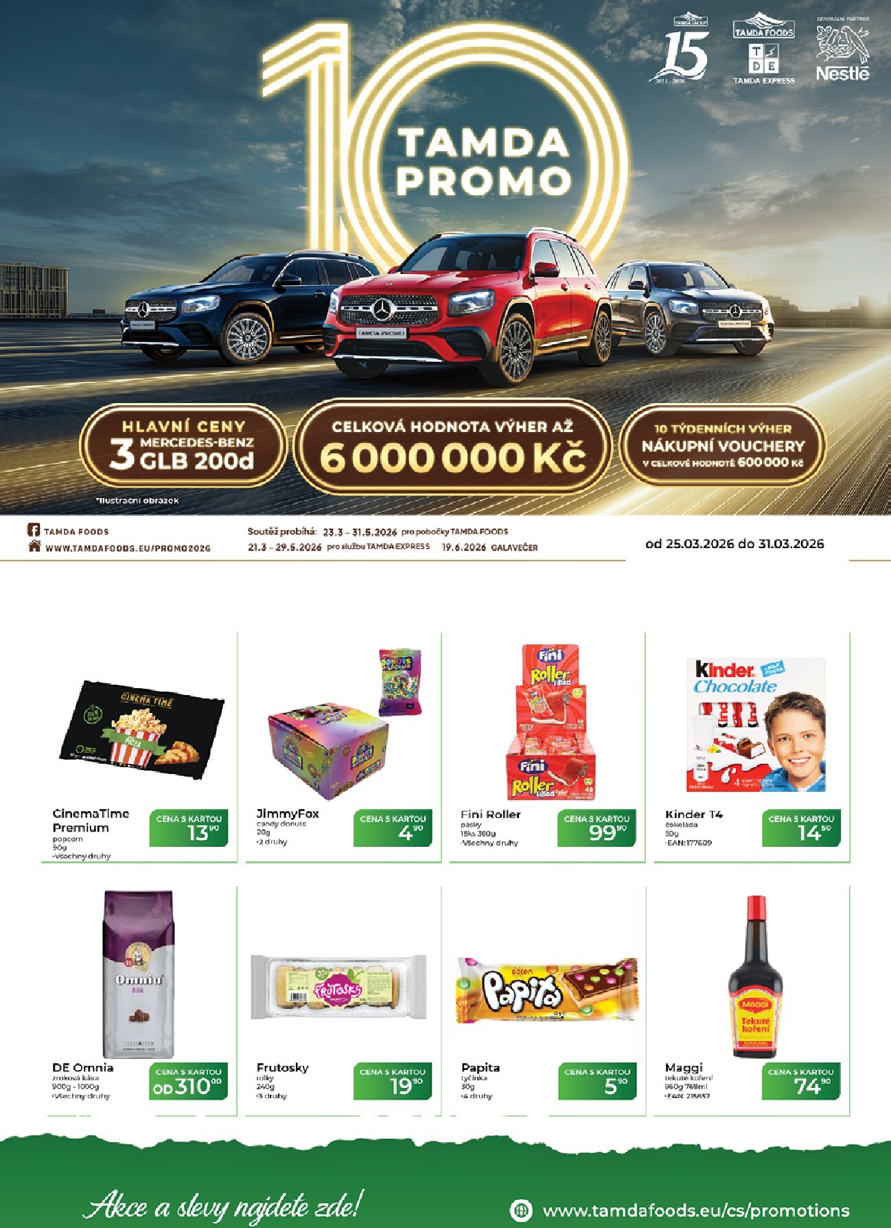 Tamda Foods leták platný od středy 25.03.2026 do úterý 31.03.2026