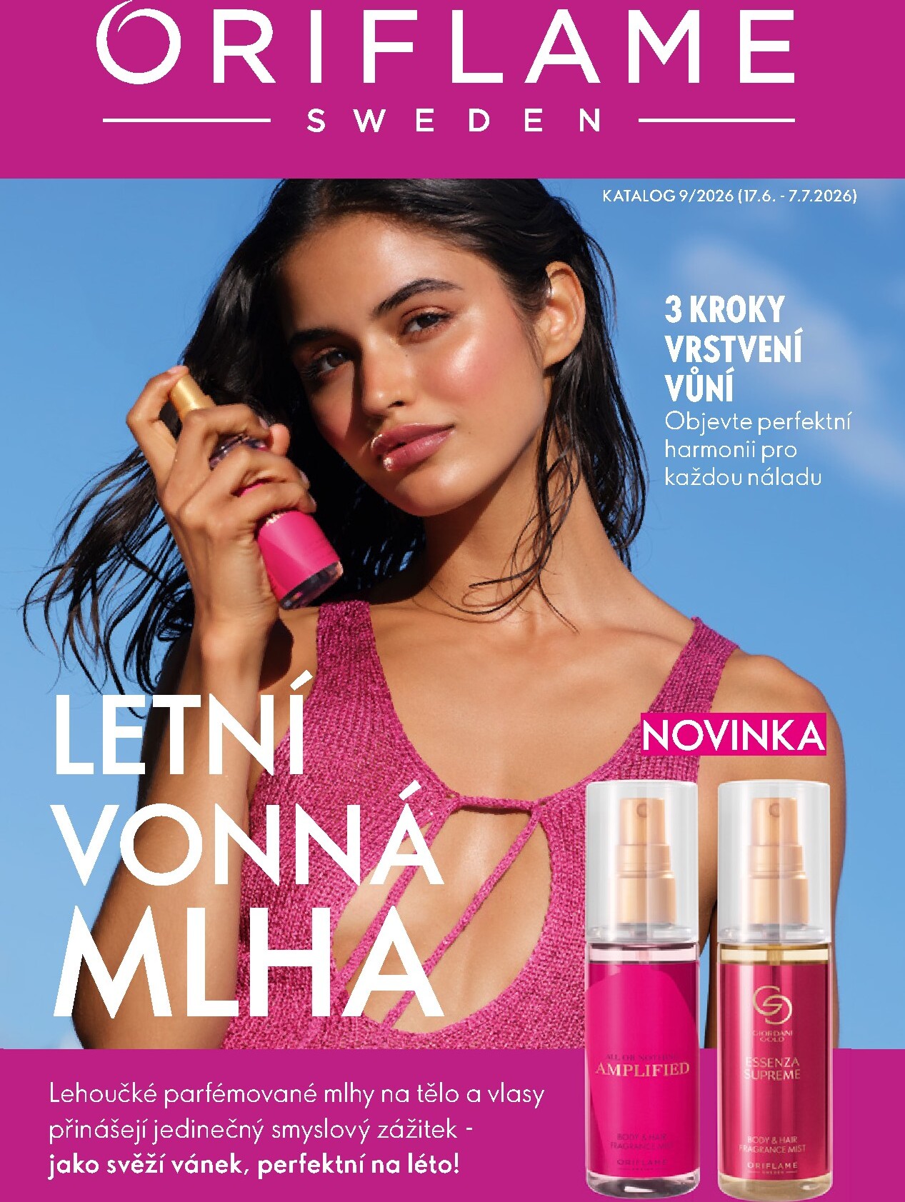 Aktuální Oriflame leták platný od středy 17.06.2026 do úterý 07.07.2026