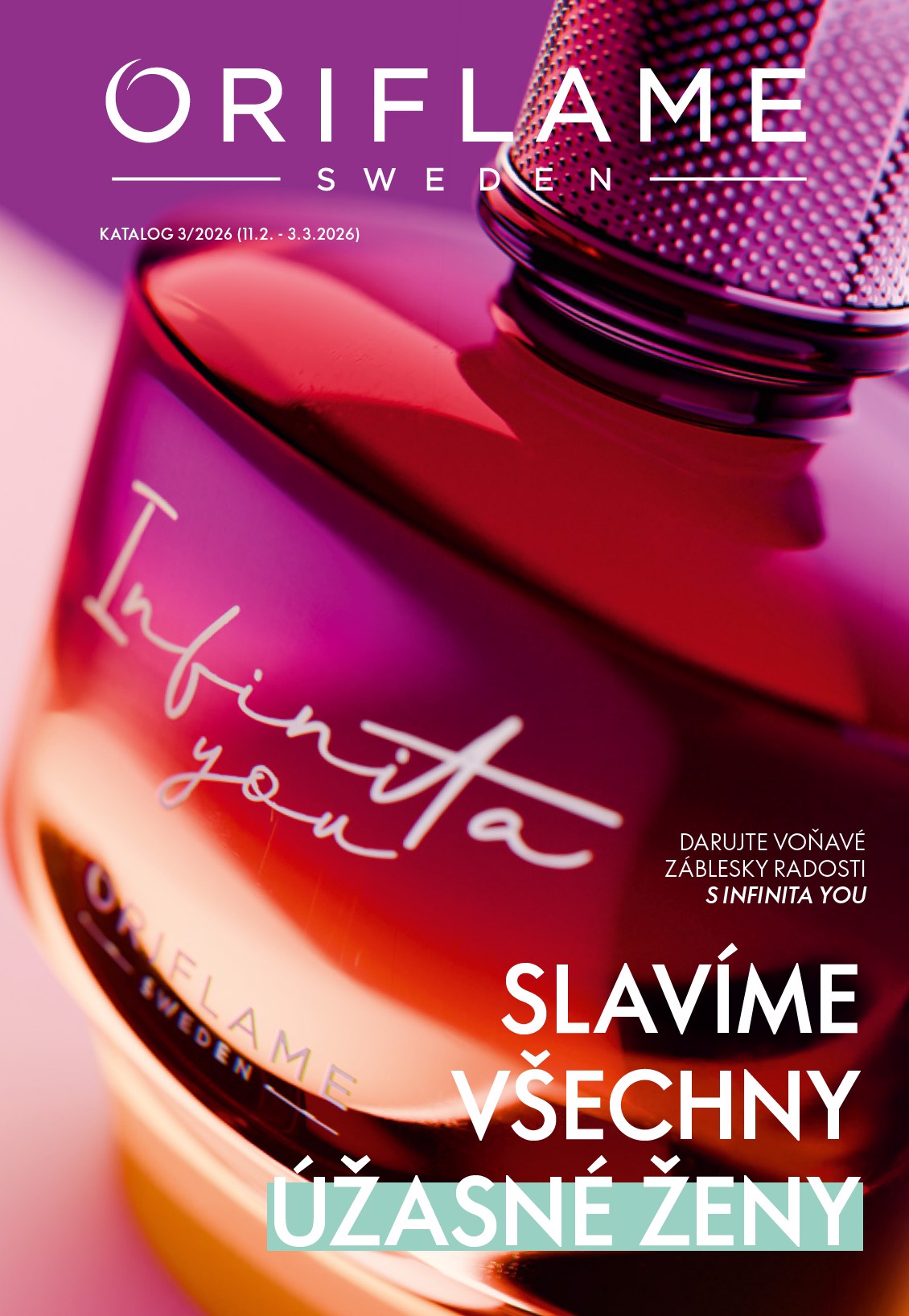 Oriflame leták platný od středy 11.02.2026 do úterý 03.03.2026