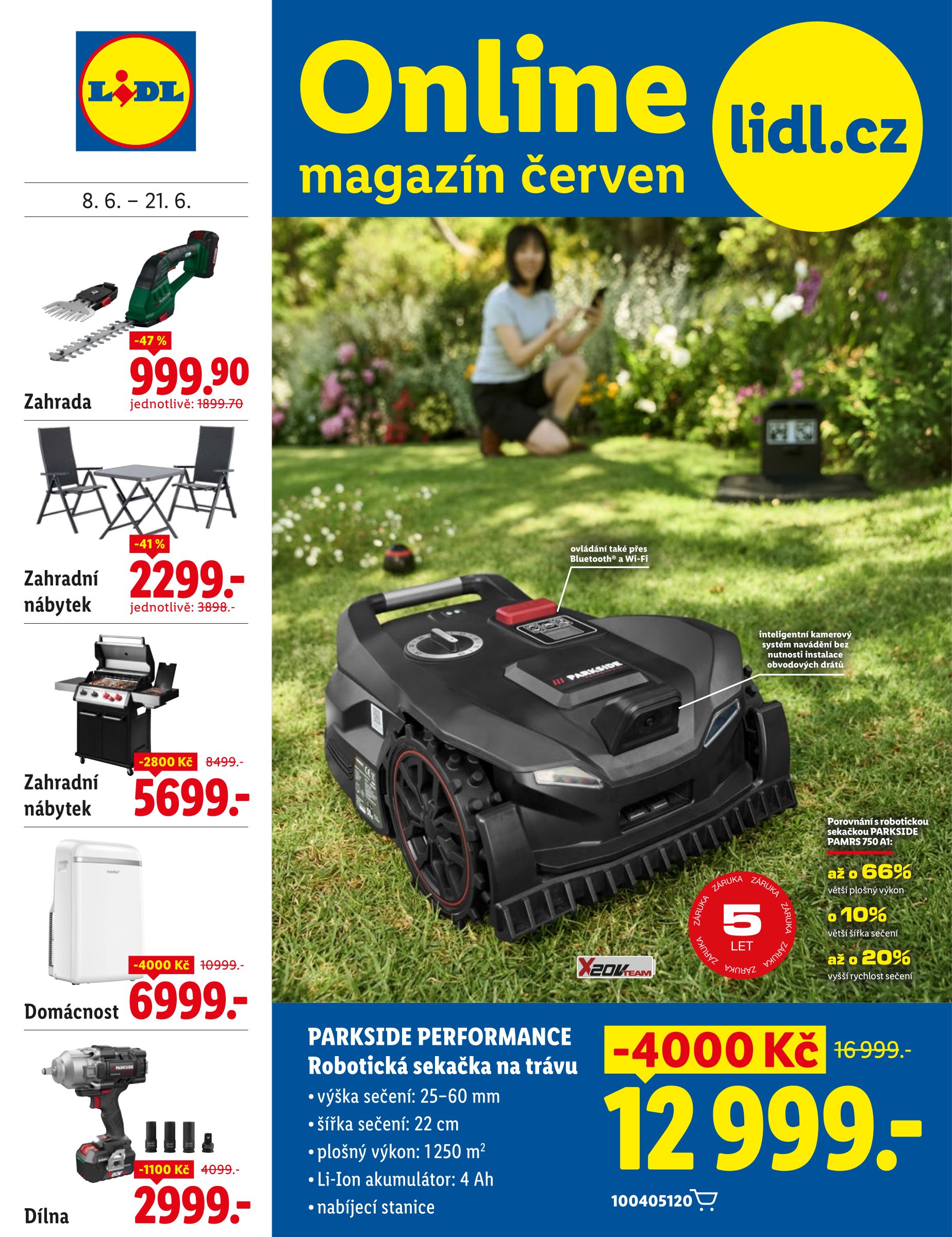 Lidl.cz leták na příští týden od pondělí 08.06.2026 do neděle 21.06.2026