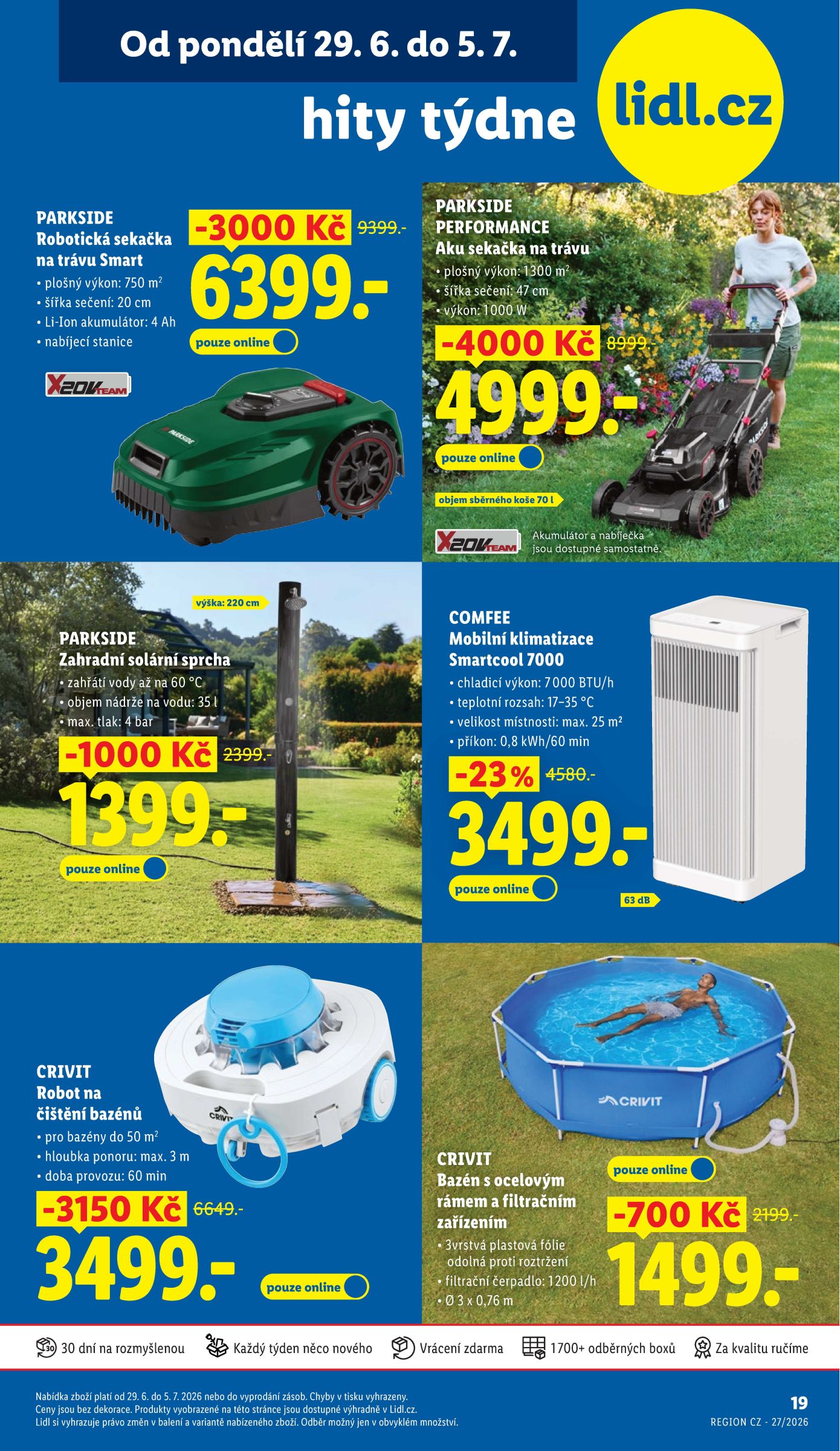 Lidl - Hity týdne leták na příští týden od pondělí 29.06.2026 do neděle 05.07.2026