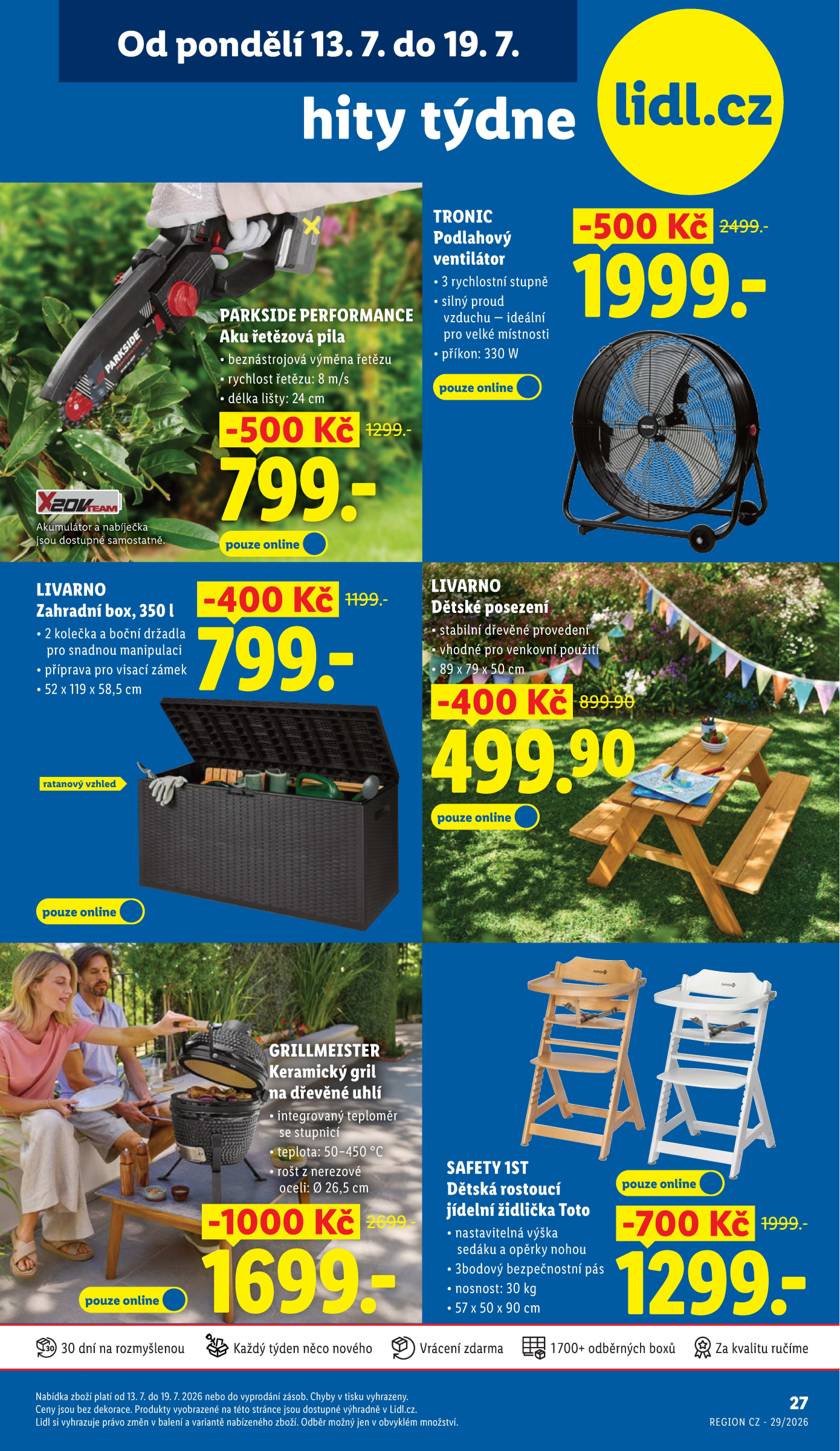 Aktuální Lidl leták platný od pondělí 13.07.2026 do neděle 19.07.2026