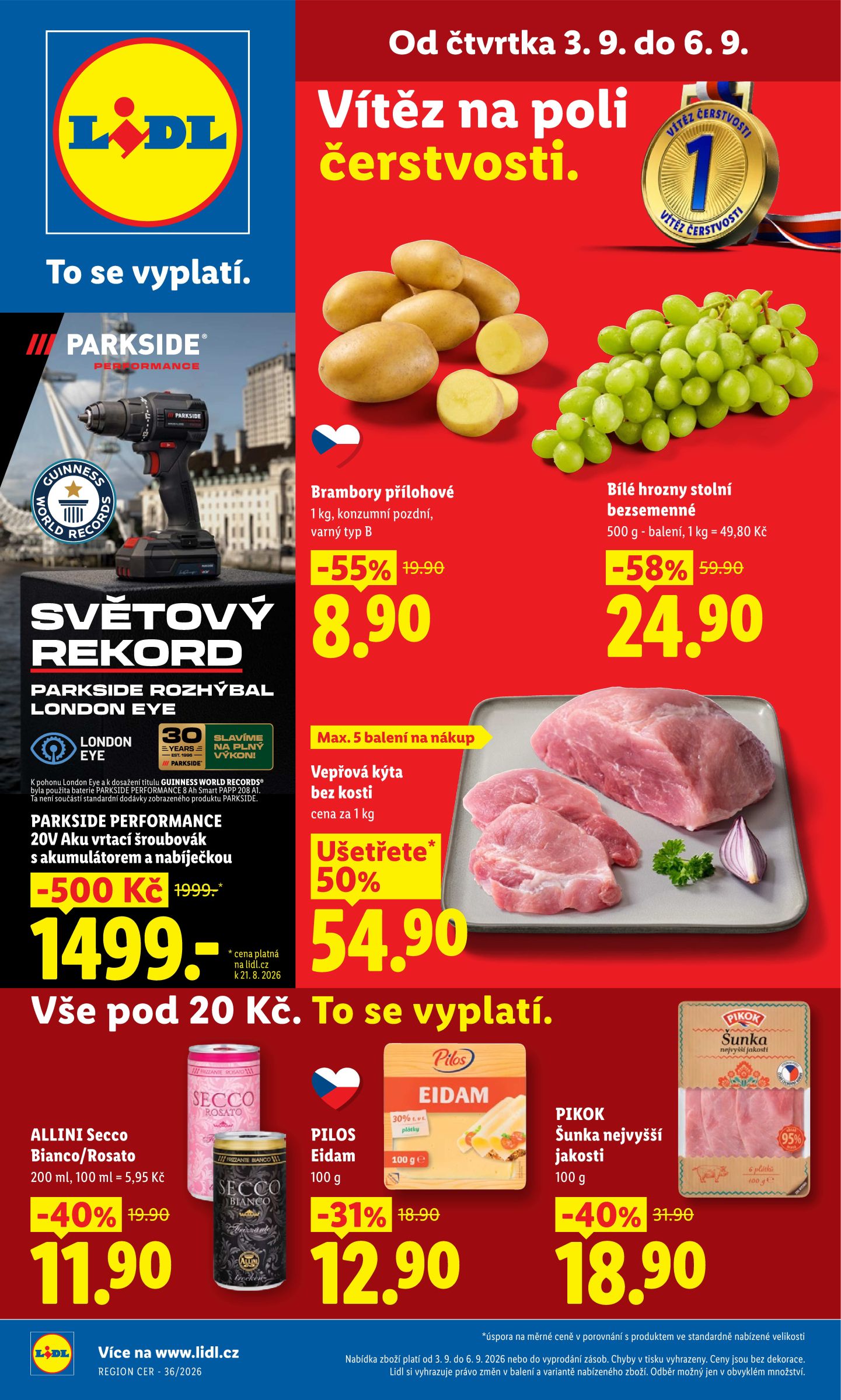 Lidl leták na příští týden od čtvrtka 03.09.2026 do neděle 06.09.2026