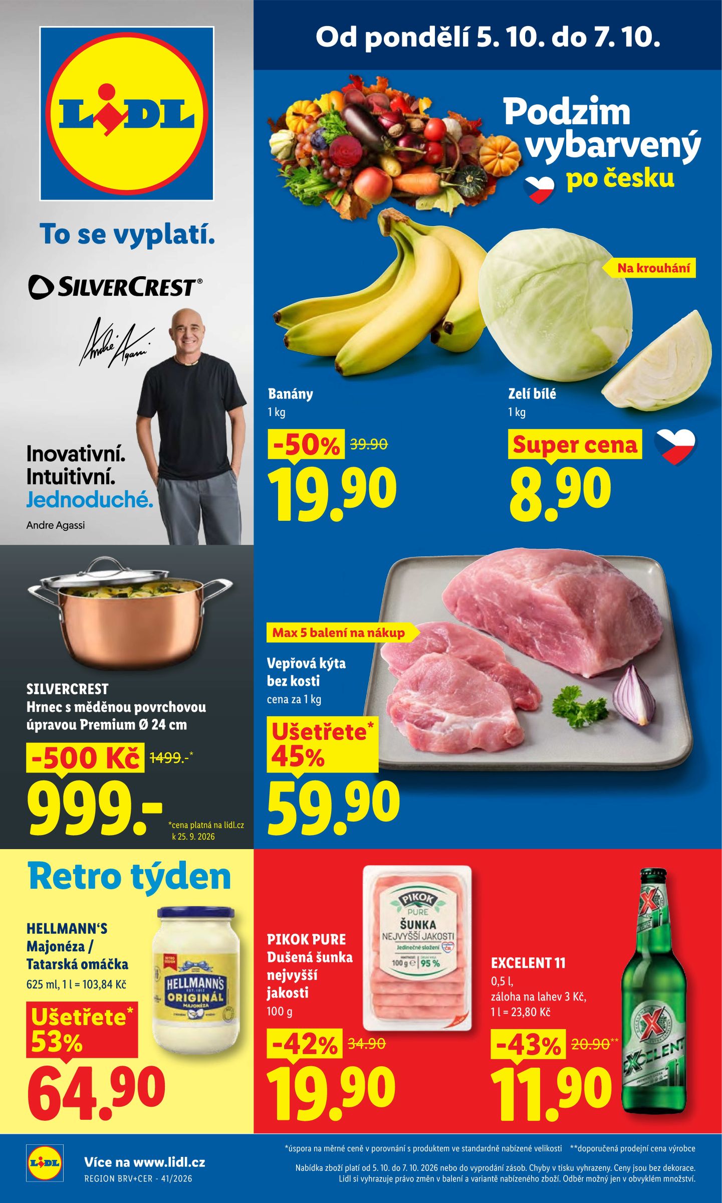 Lidl leták na příští týden od pondělí 05.10.2026 do středy 07.10.2026