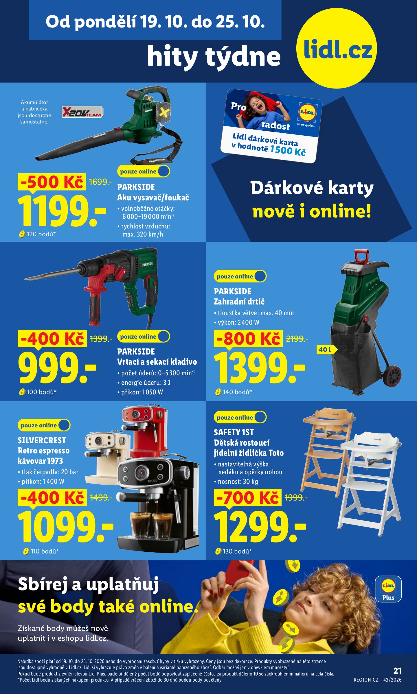 Lidl - Hity týdne leták na příští týden od pondělí 19.10.2026 do neděle 25.10.2026