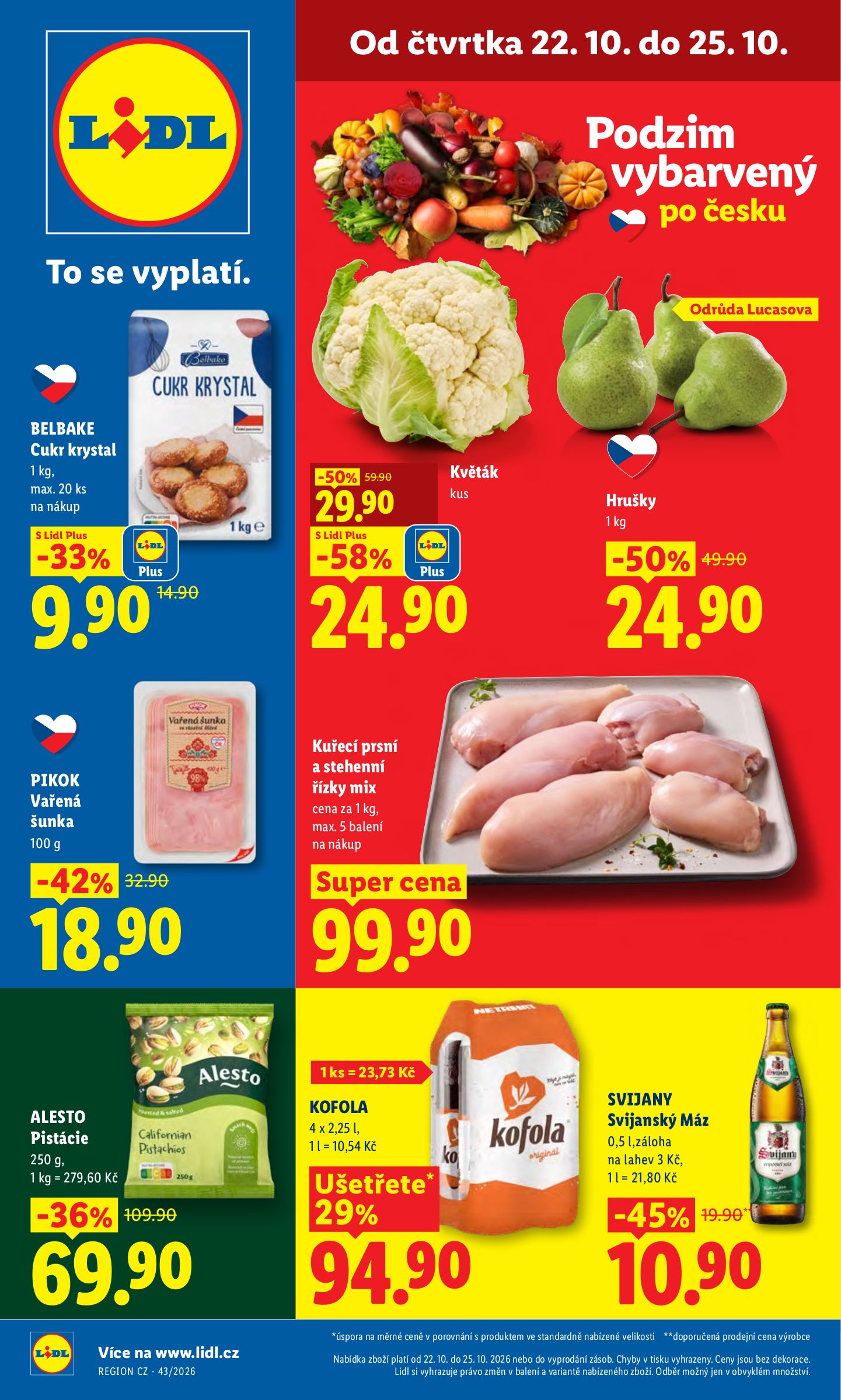 Lidl leták na příští týden od čtvrtka 22.10.2026 do neděle 25.10.2026