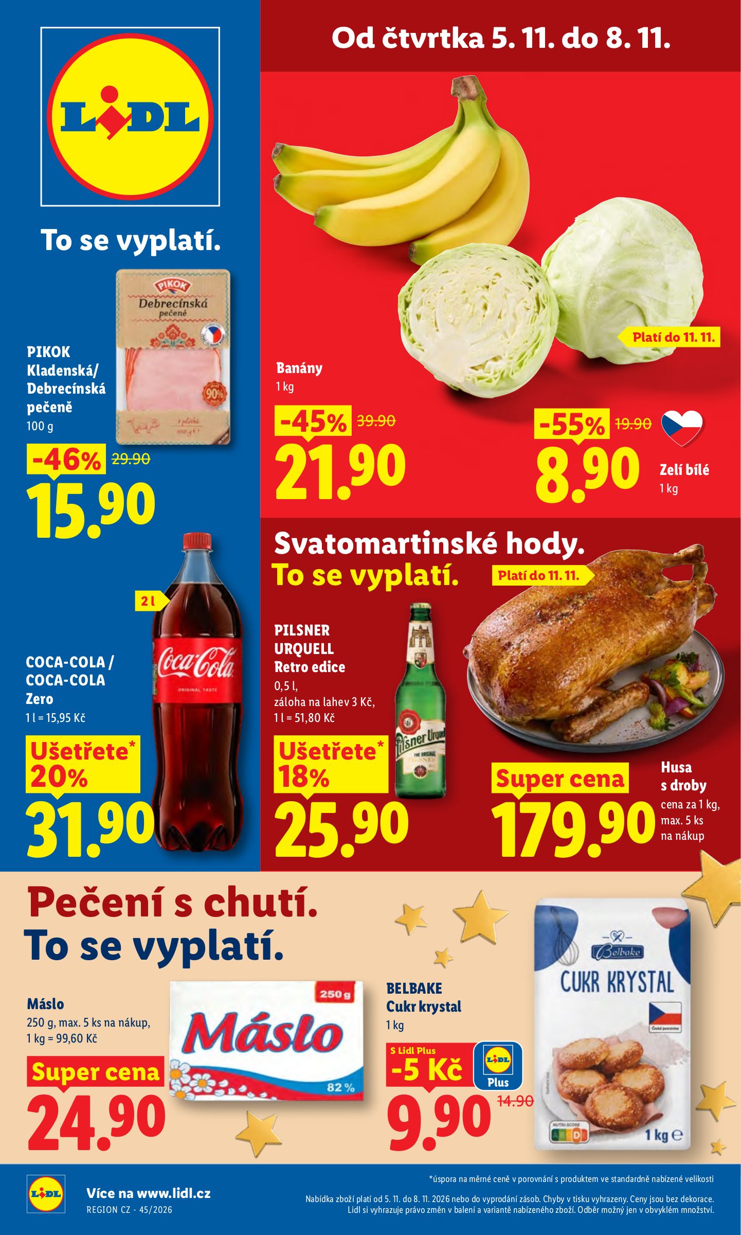 Lidl leták na příští týden od čtvrtka 05.11.2026 do neděle 08.11.2026
