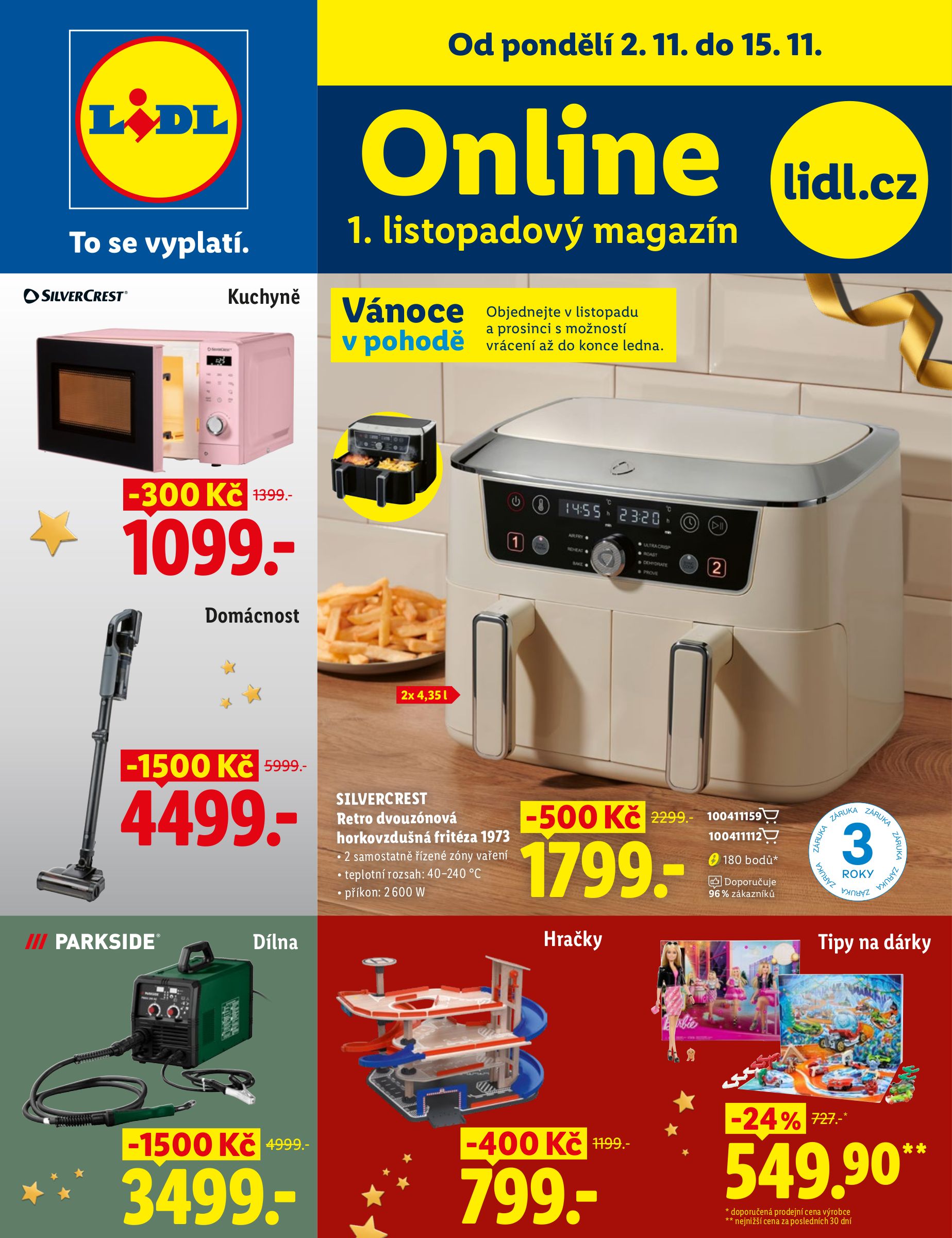 Lidl - Online magazín leták na příští týden od pondělí 02.11.2026 do neděle 15.11.2026