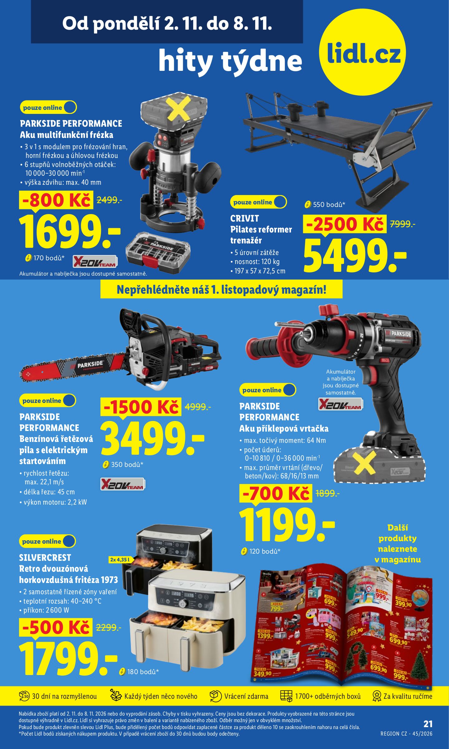 Lidl - Hity týdne leták na příští týden od pondělí 02.11.2026 do neděle 08.11.2026