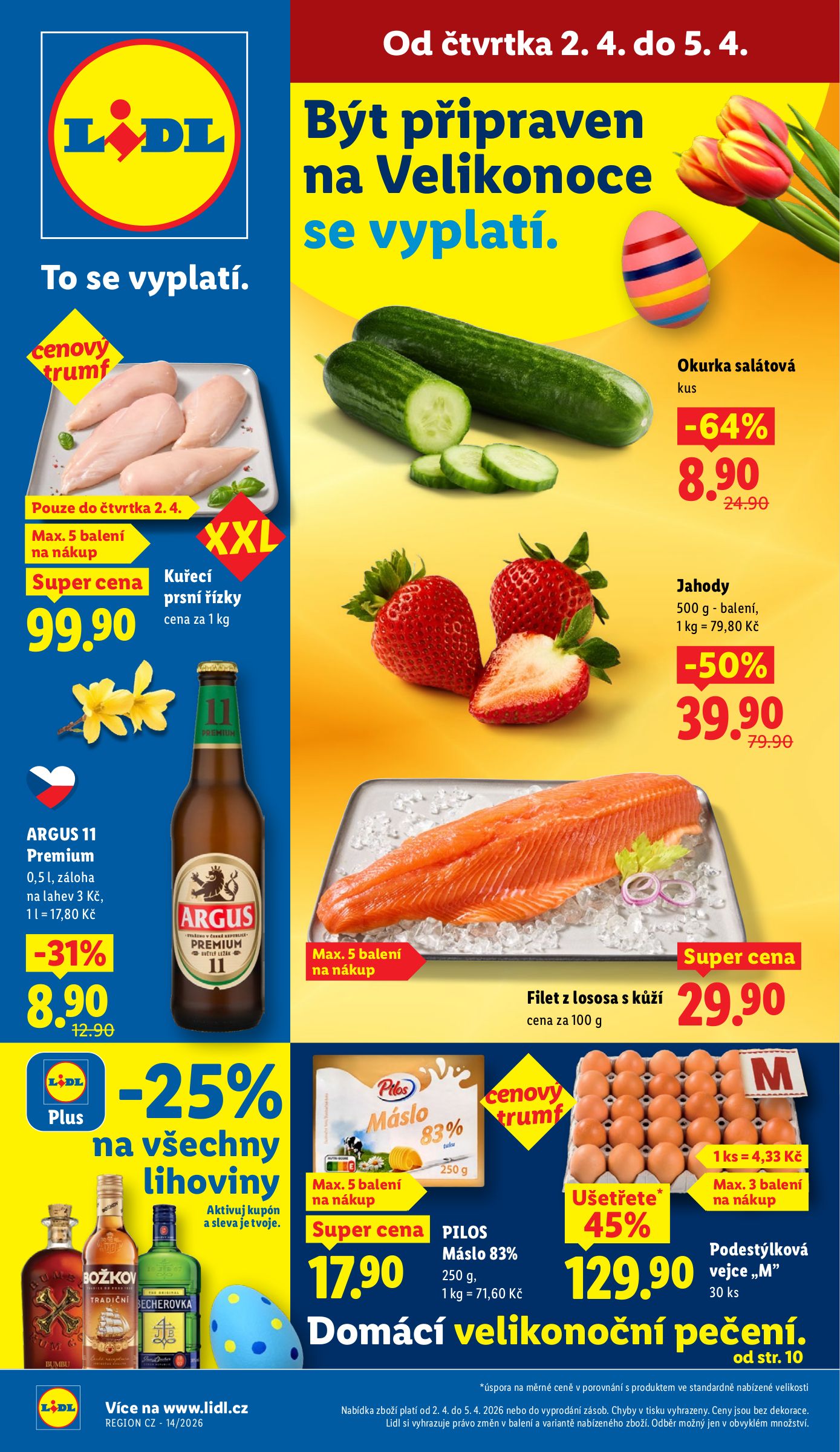 Lidl leták platný od čtvrtka 02.04.2026 do neděle 05.04.2026