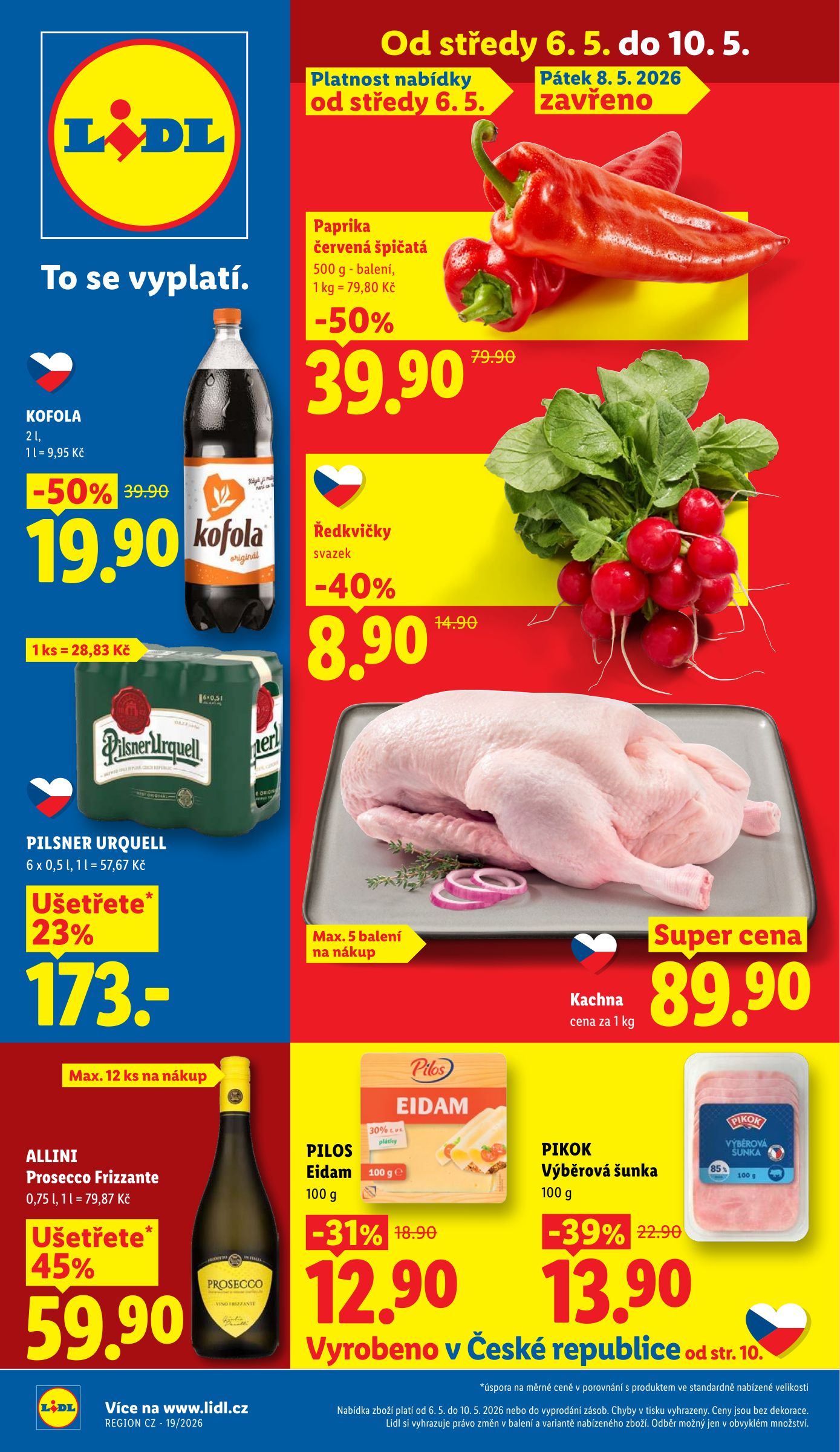 Lidl leták na příští týden od středy 06.05.2026 do neděle 10.05.2026