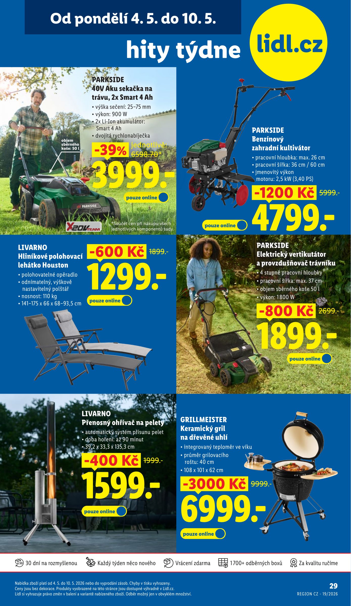 Lidl - Hity týdne leták na příští týden od pondělí 04.05.2026 do neděle 10.05.2026