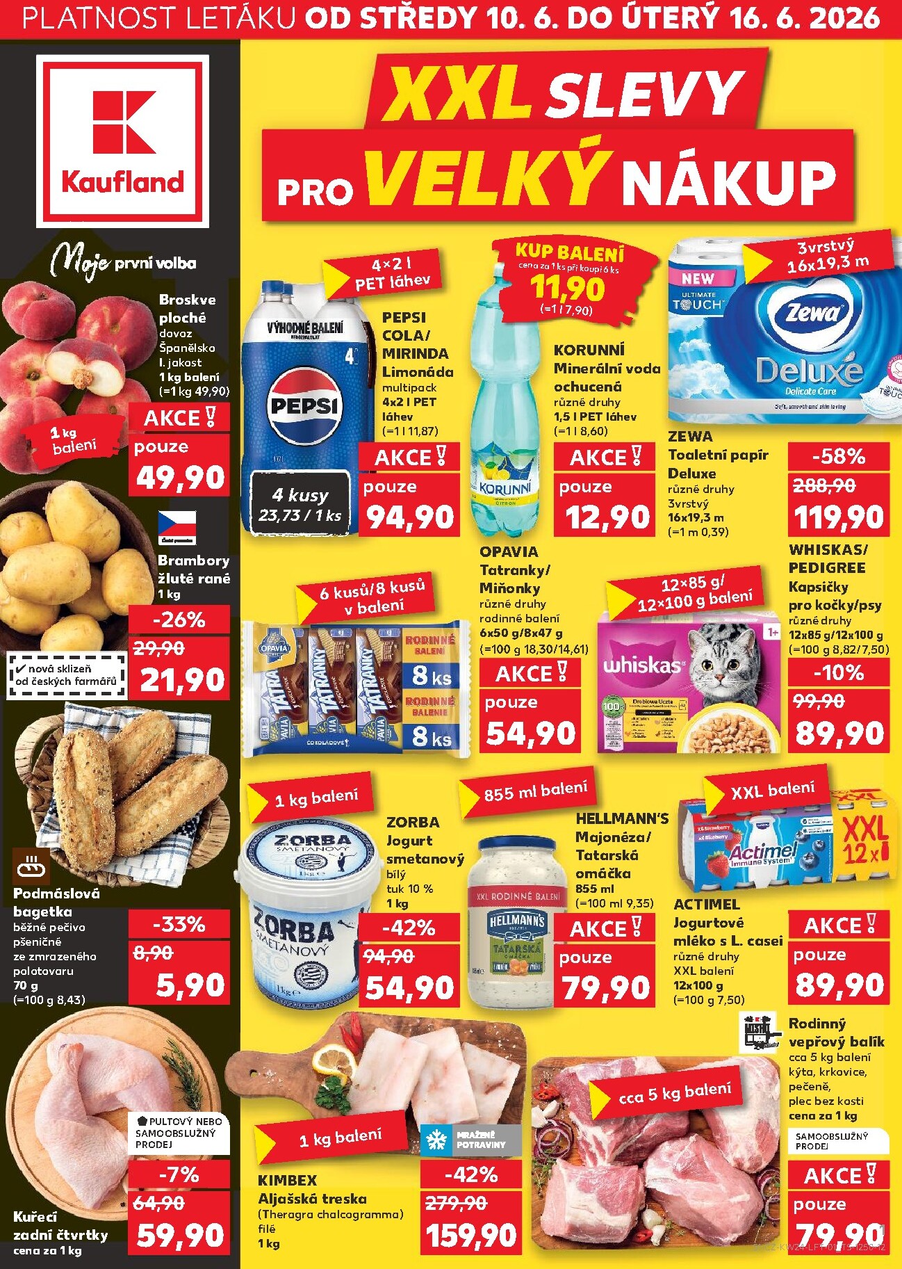 Budoucí Kaufland - Ostrava leták platný od středy 10.06.2026 do úterý 16.06.2026