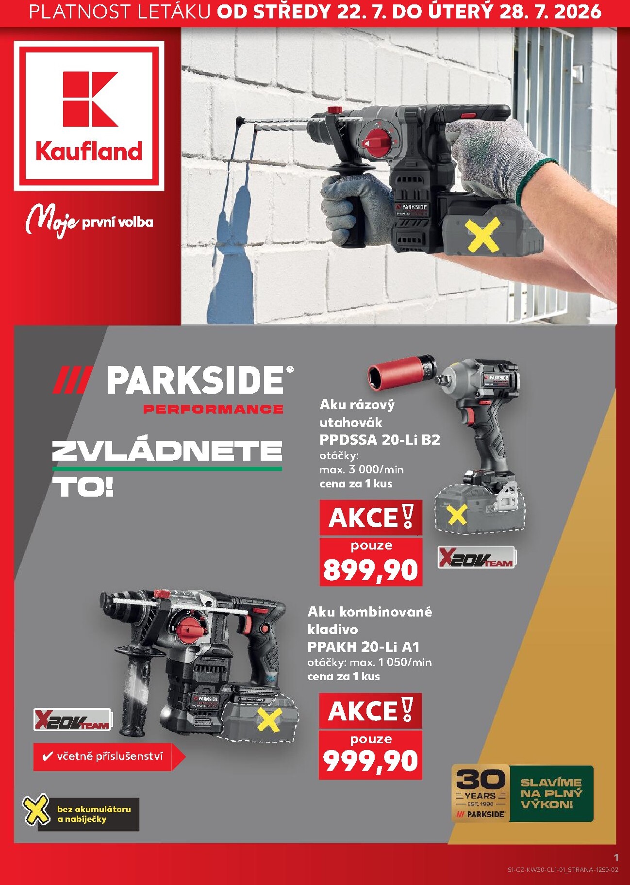 Kaufland - Leták - Ostrava leták na příští týden od středy 22.07.2026 do úterý 28.07.2026