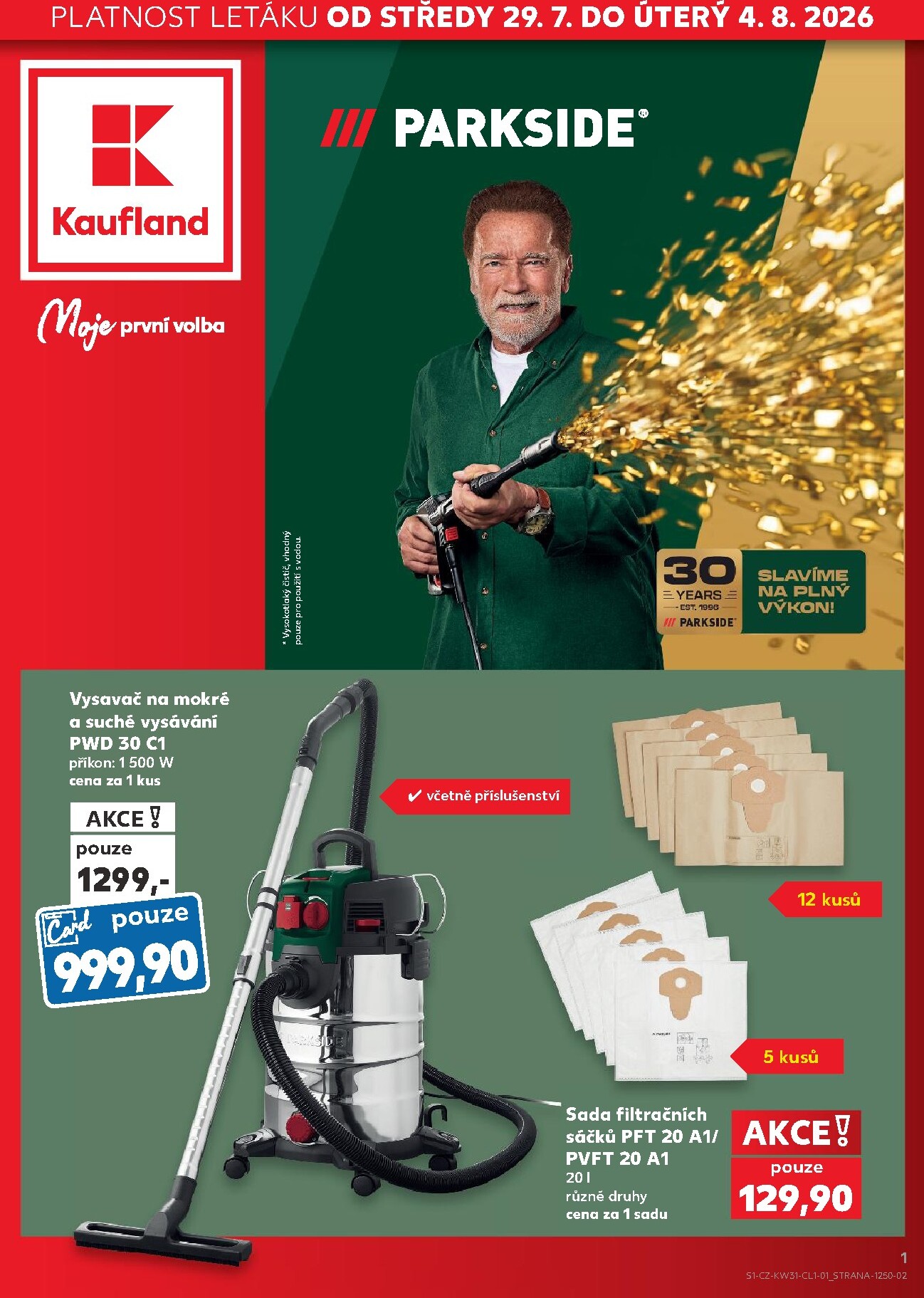 Budoucí Kaufland - Leták - Kolín leták platný od středy 29.07.2026 do úterý 04.08.2026