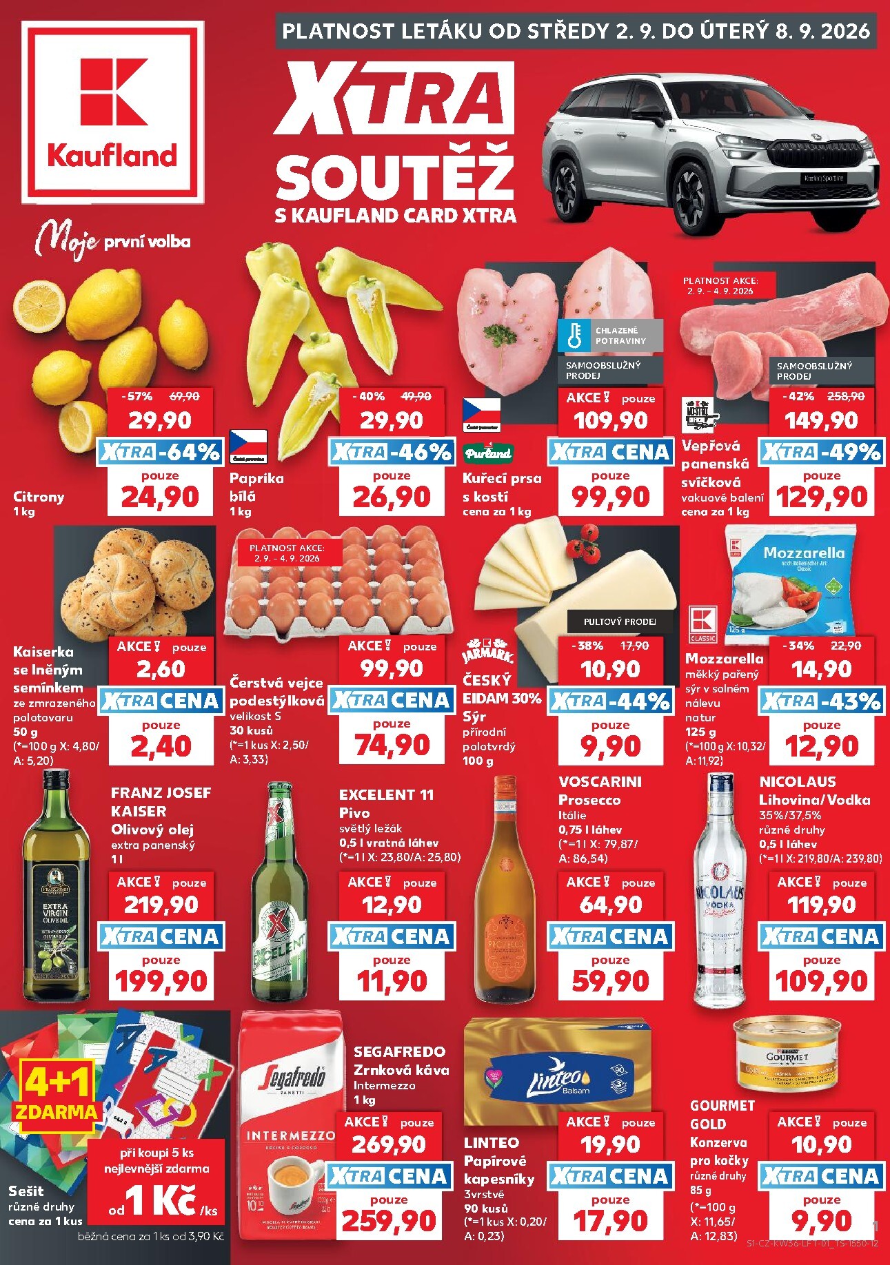 Budoucí Kaufland - Praha 4 leták platný od středy 02.09.2026 do úterý 08.09.2026