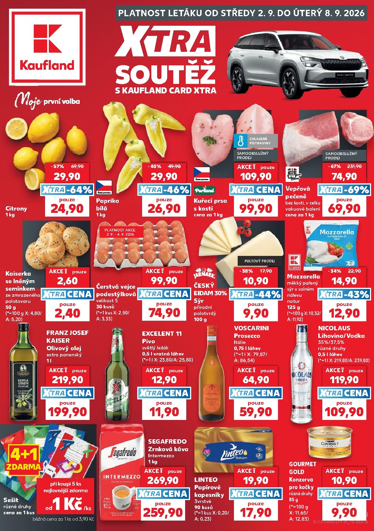 Budoucí Kaufland - Kolín leták platný od středy 02.09.2026 do úterý 08.09.2026