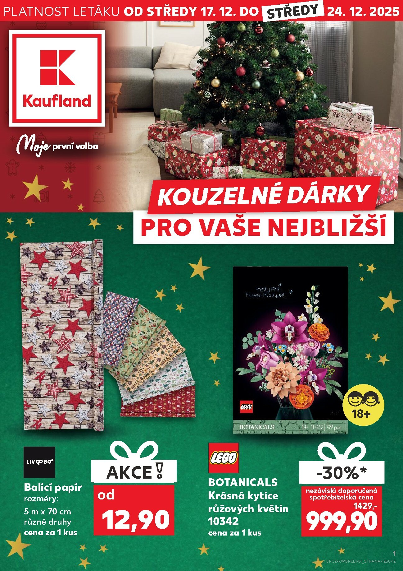 Nepromeškejte - LIDL nabízí Sadu hrnců se slevou 600 Kč, Kaufland má zlevněné LEGO a Tesco láká na výhodnou masovou nabídku! 2025-12-18, latest promotions and discounts