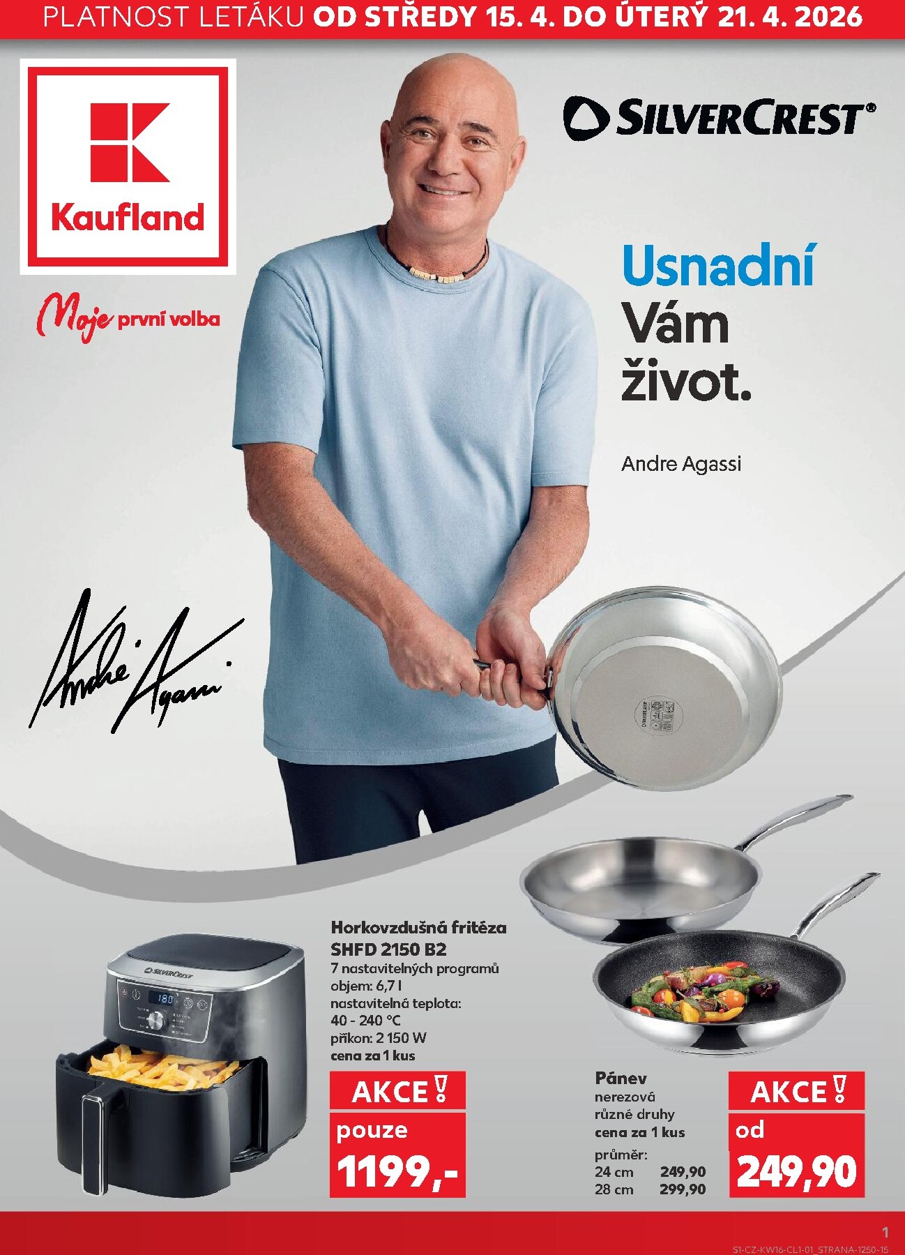 Kaufland leták na příští týden od středy 15.04.2026 do úterý 21.04.2026