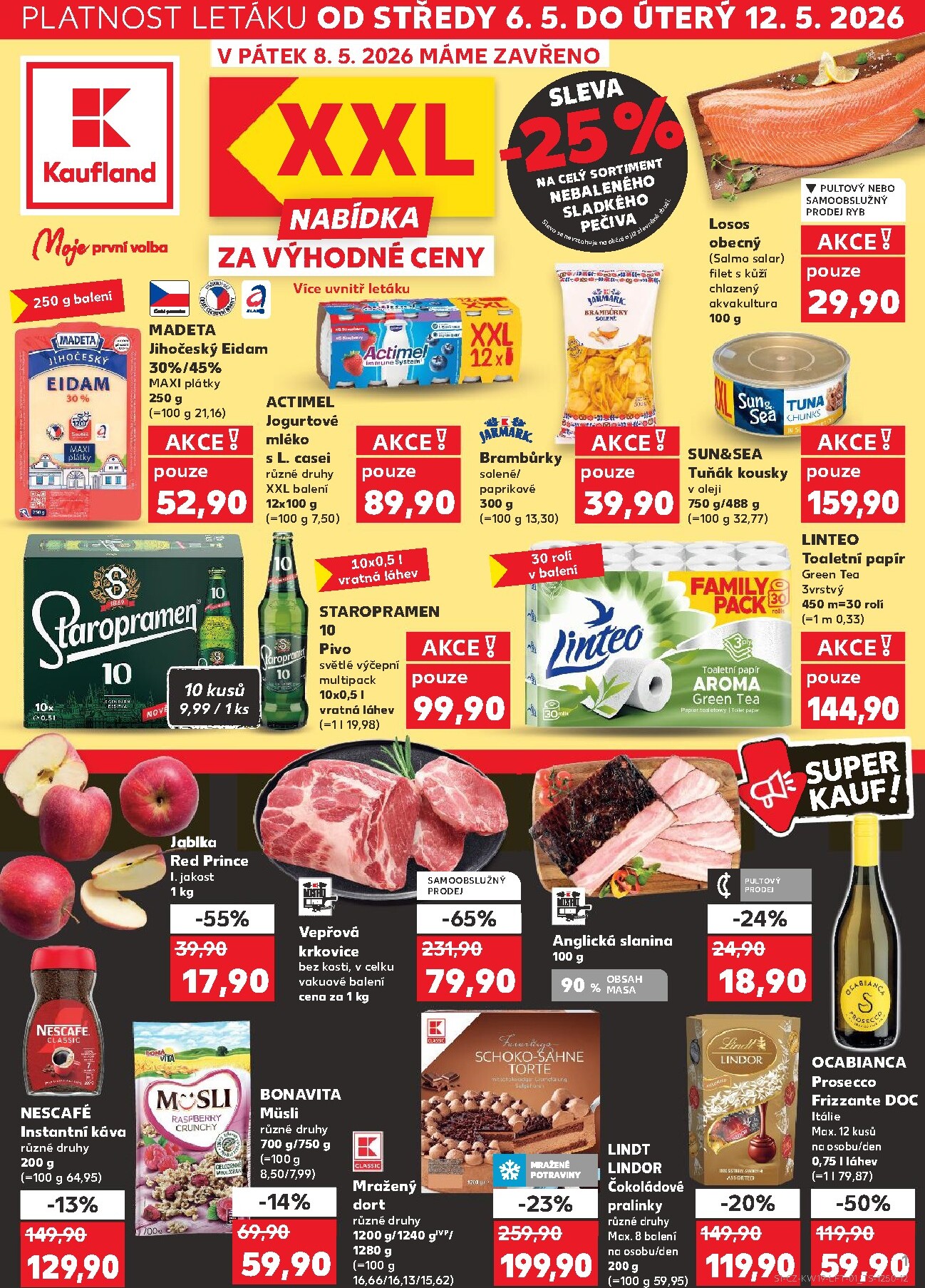 Budoucí Kaufland - Kolín leták platný od středy 06.05.2026 do úterý 12.05.2026