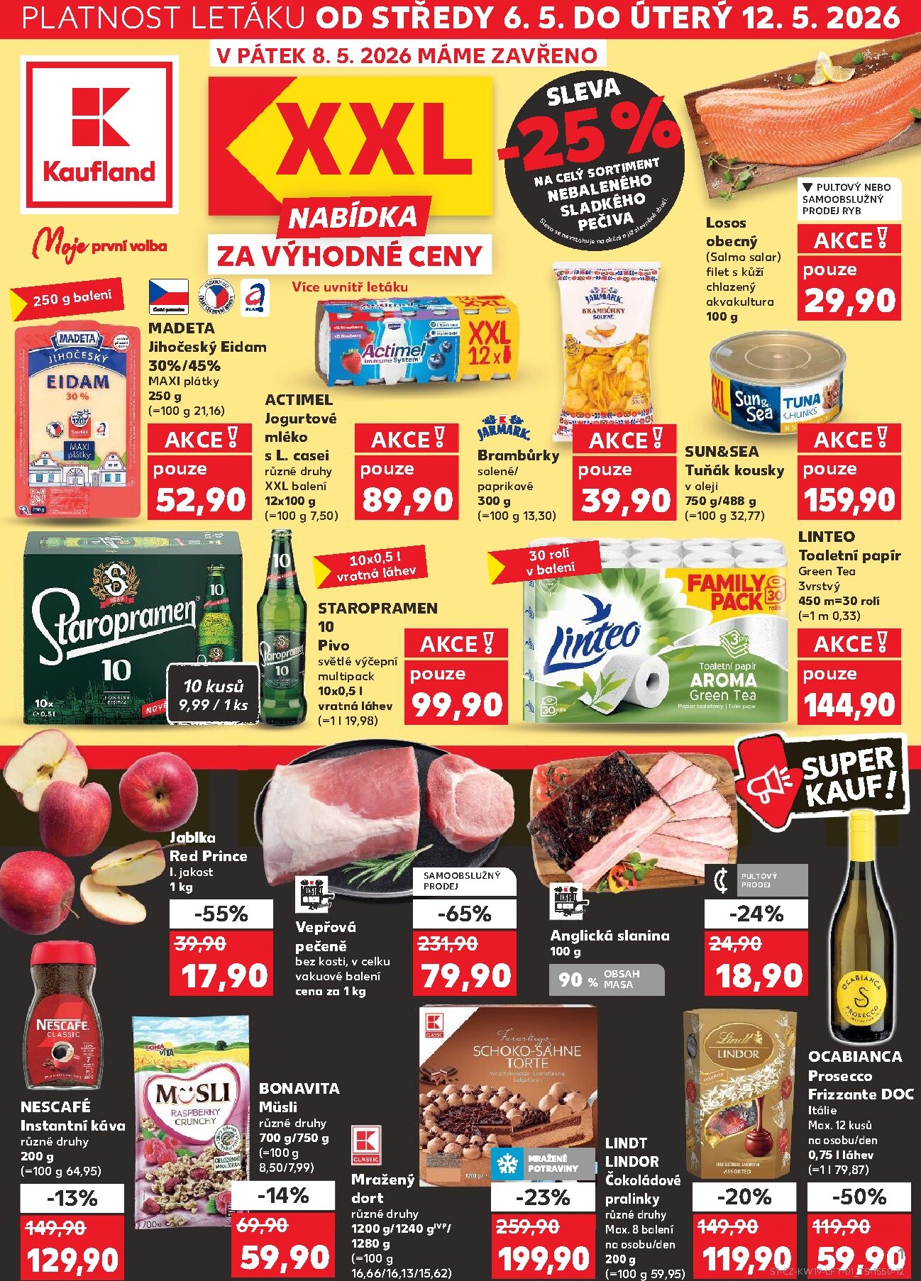 Budoucí Kaufland - Praha leták platný od středy 06.05.2026 do úterý 12.05.2026